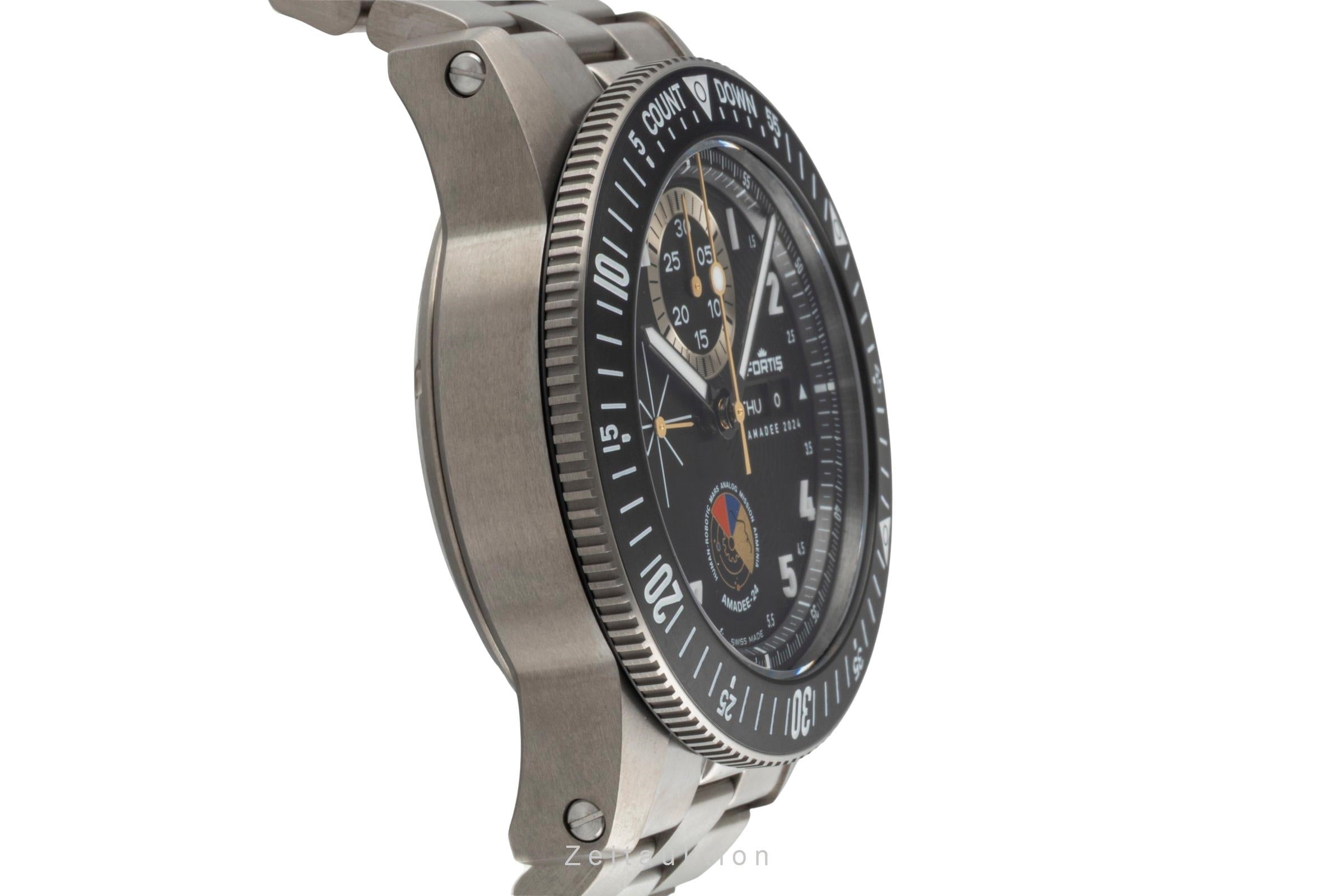 Fortis chronograph titanium automatic men's watch F2040016 LP: 6100EUR Limited  [2601179]