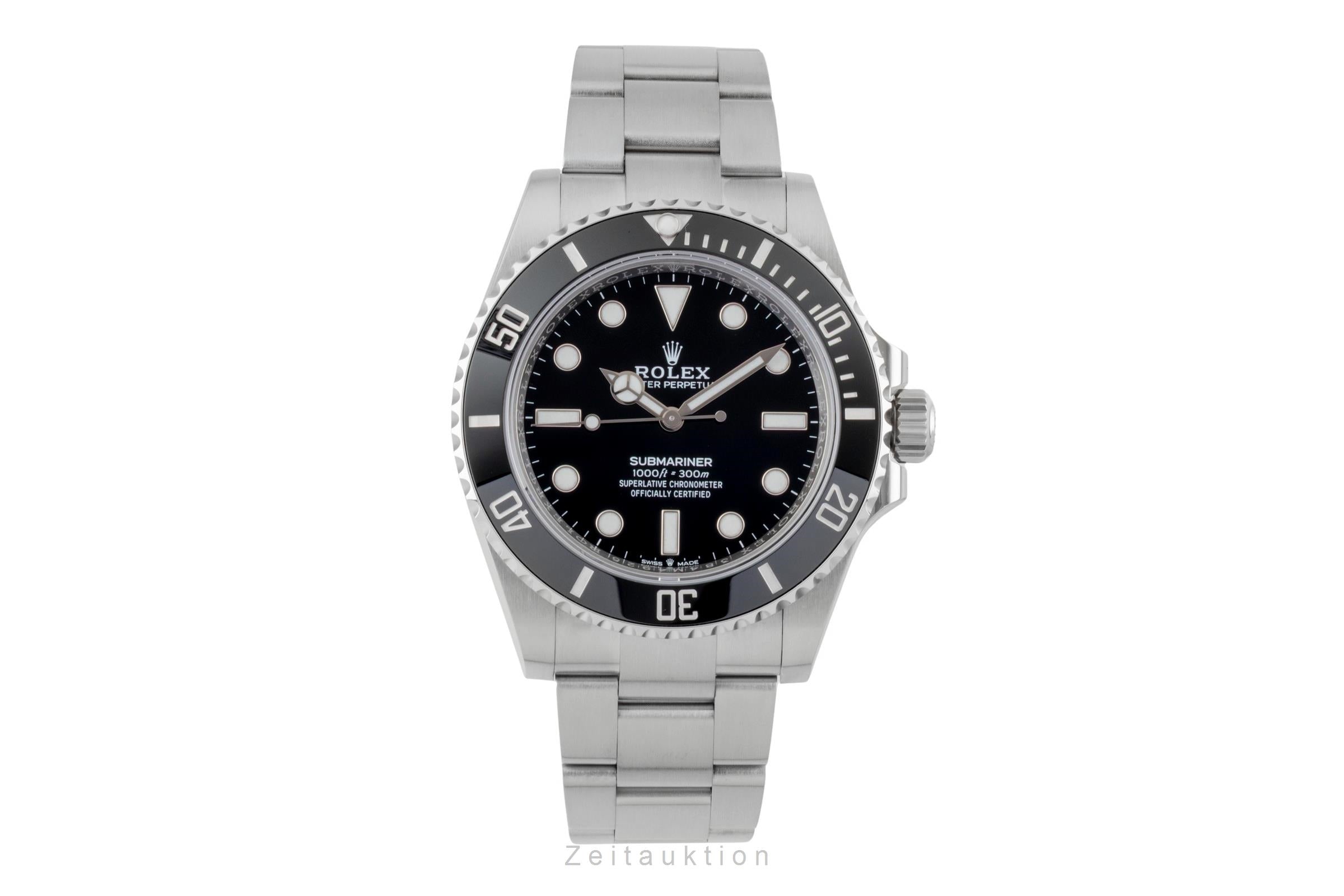 Rolex Submariner steel automatic men's watch 124060  [2601180]