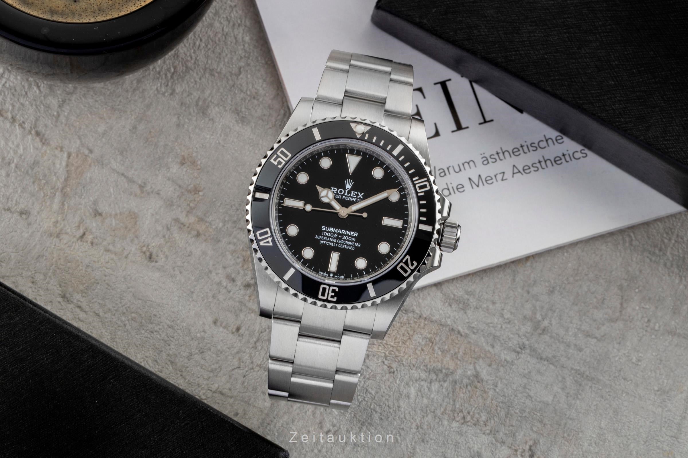 Rolex Submariner steel automatic men's watch 124060  [2601180]