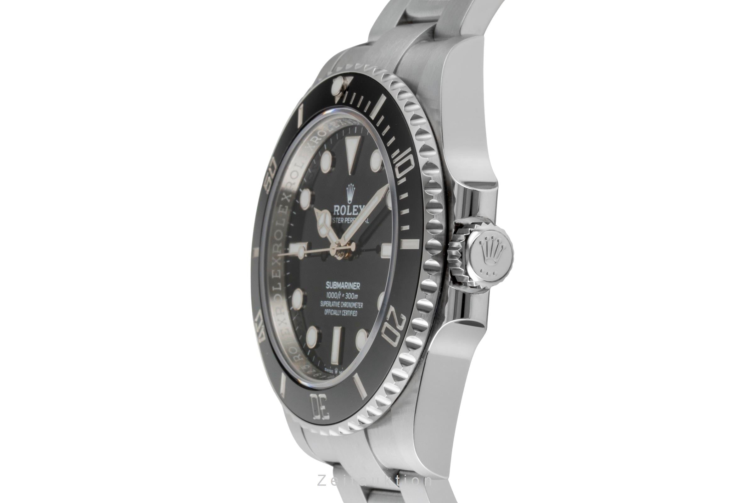 Rolex Submariner steel automatic men's watch 124060  [2601180]