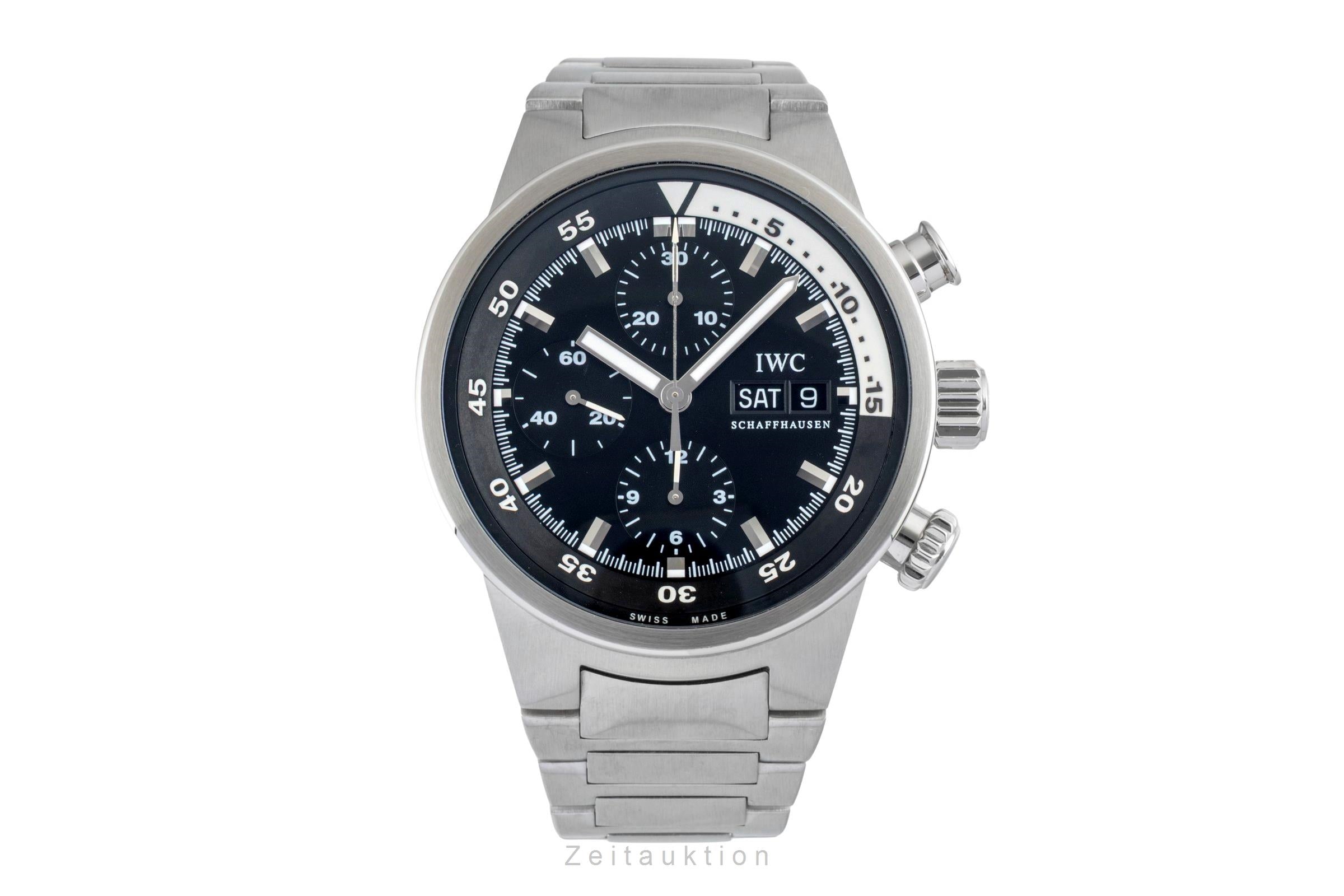 IWC Aquatimer chronographe acier automatique montre pour hommes IW371928  [2601182]