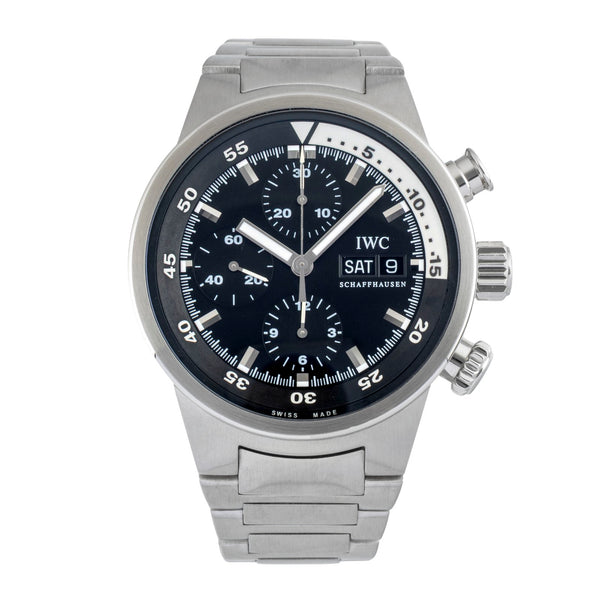 IWC Aquatimer chronographe acier automatique montre pour hommes IW371928  [2601182]