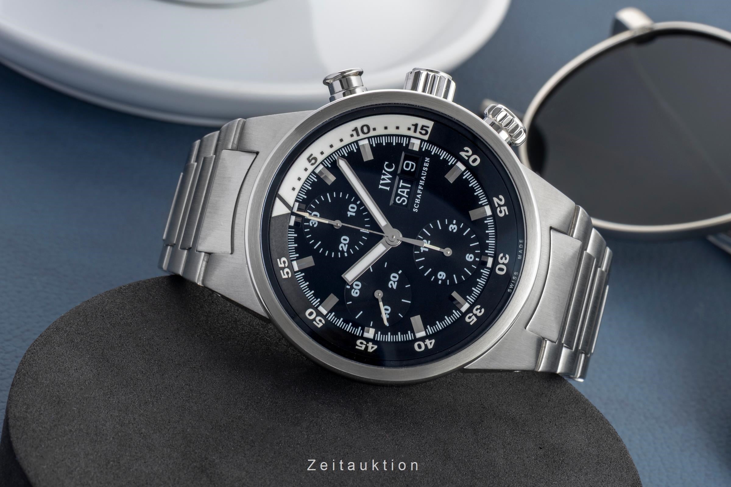 IWC Aquatimer chronographe acier automatique montre pour hommes IW371928  [2601182]