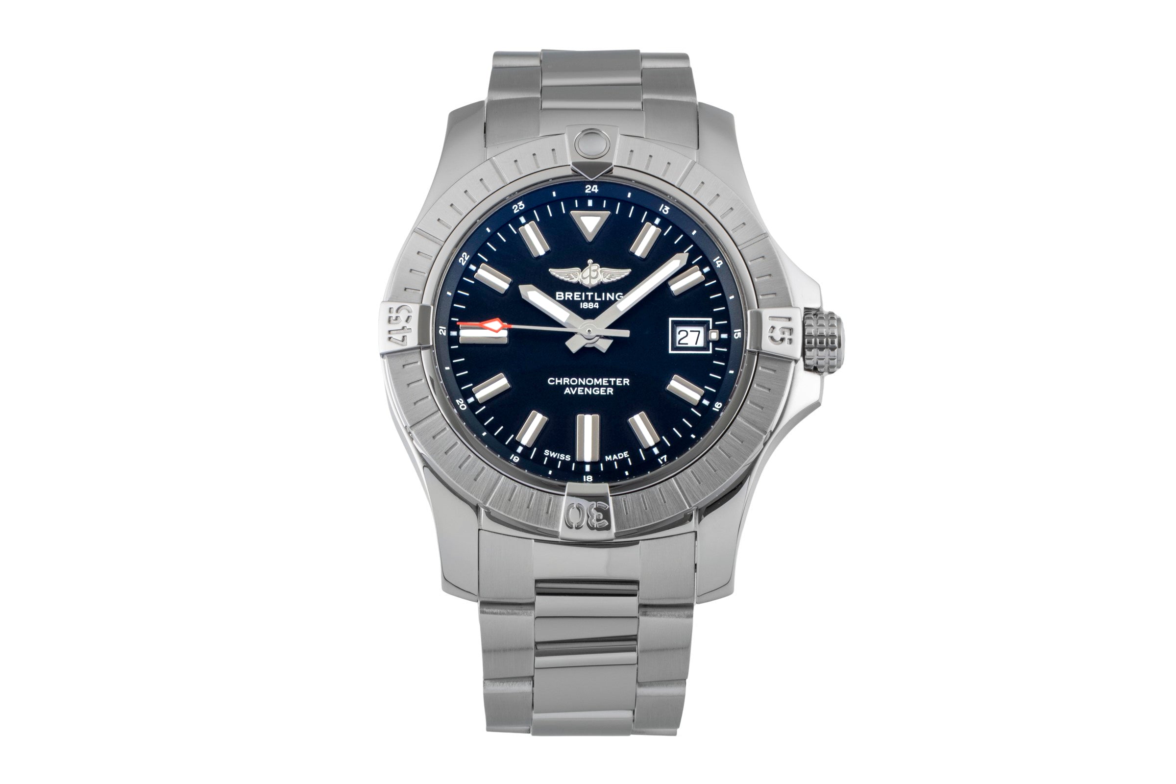Breitling Avenger steel automatic Kal. B17 Ref. A17318101B1A1
