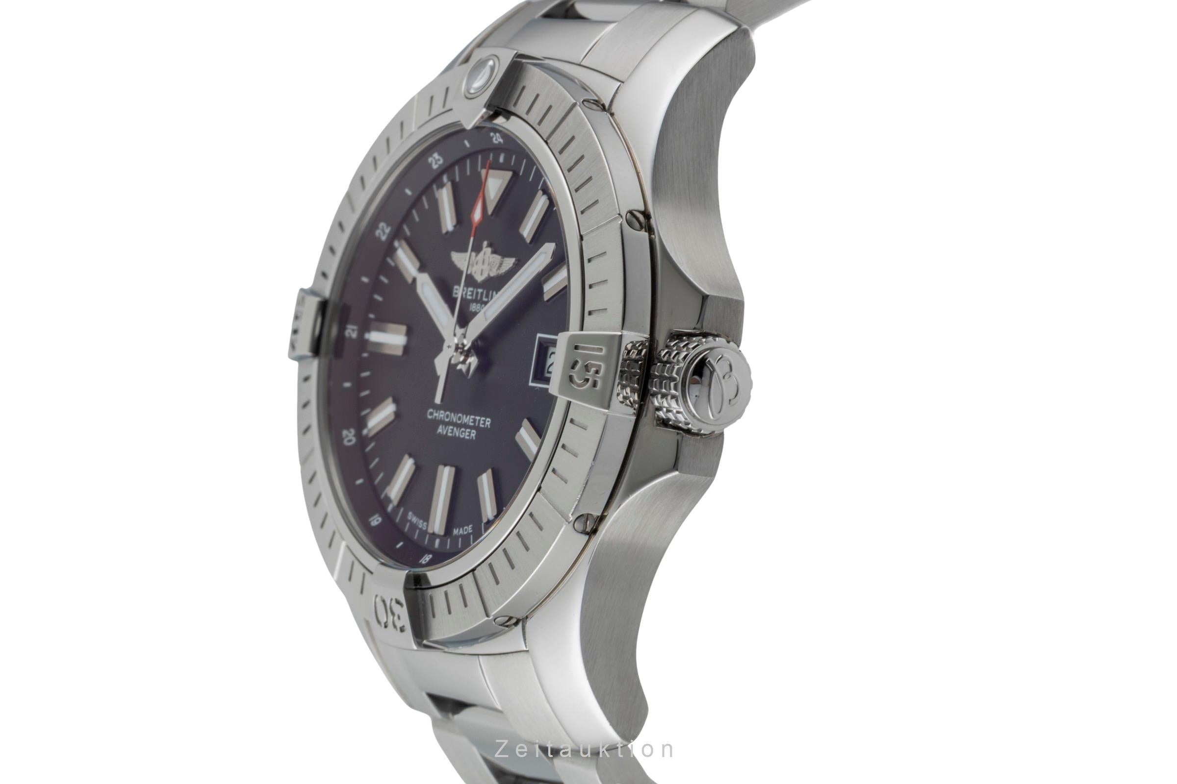 Breitling Avenger acero automático reloj para caballeros A17318101B1A1  [2601184]