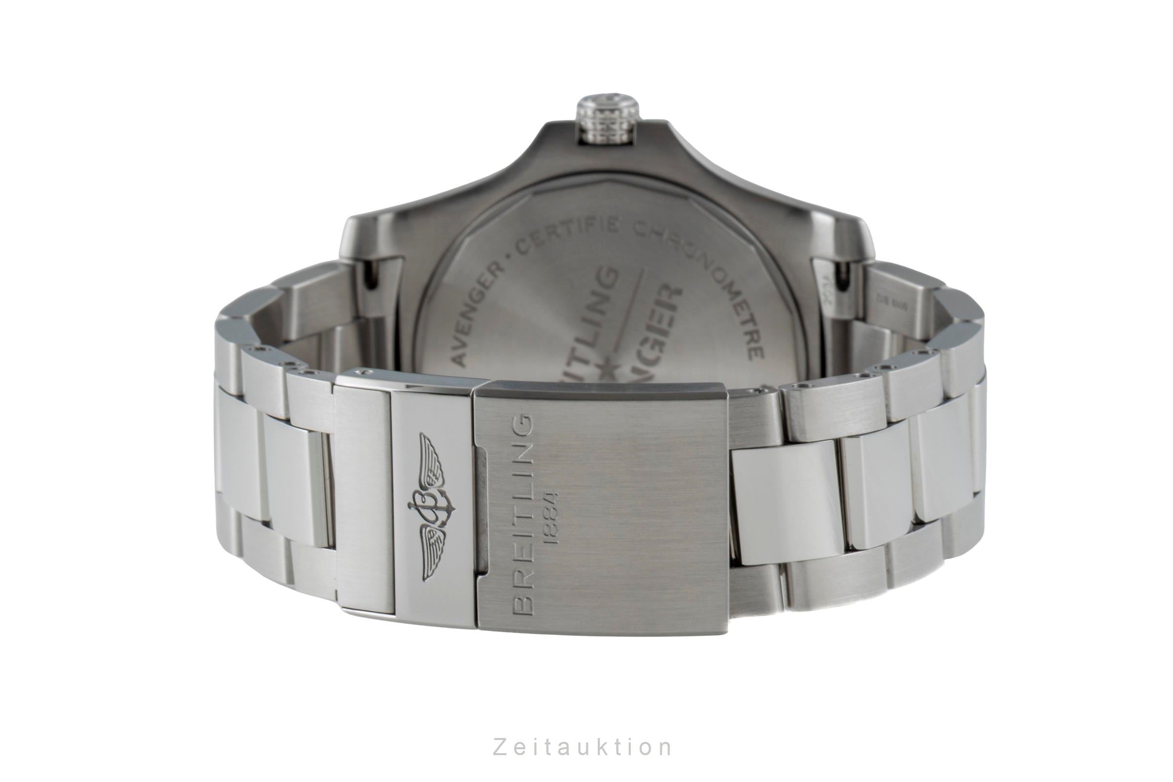 Breitling Avenger acero automático reloj para caballeros A17318101B1A1  [2601184]