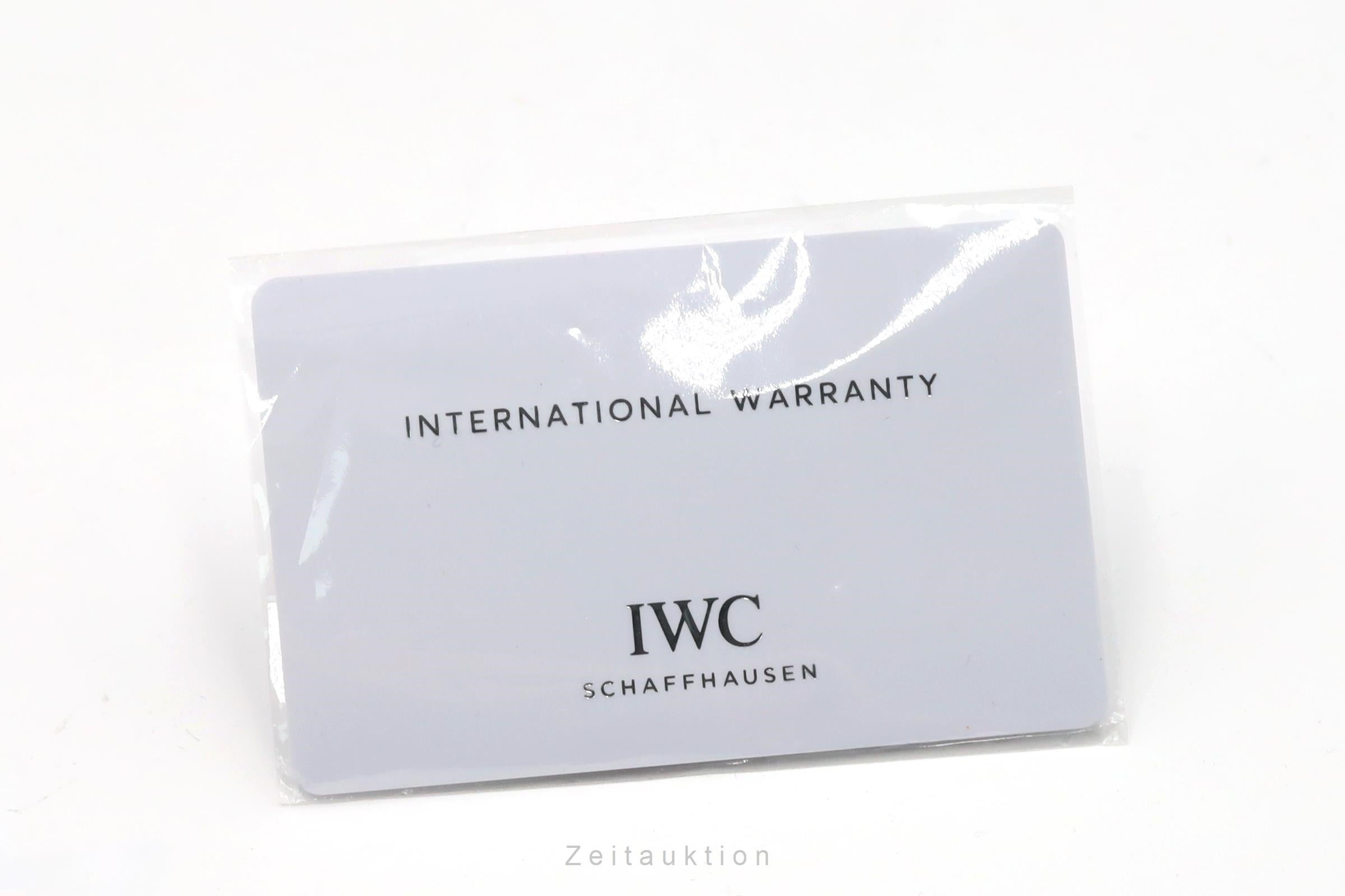 IWC Portugieser chronographe acier automatique montre pour hommes IW371447 LP: 9100EUR  [2601186]