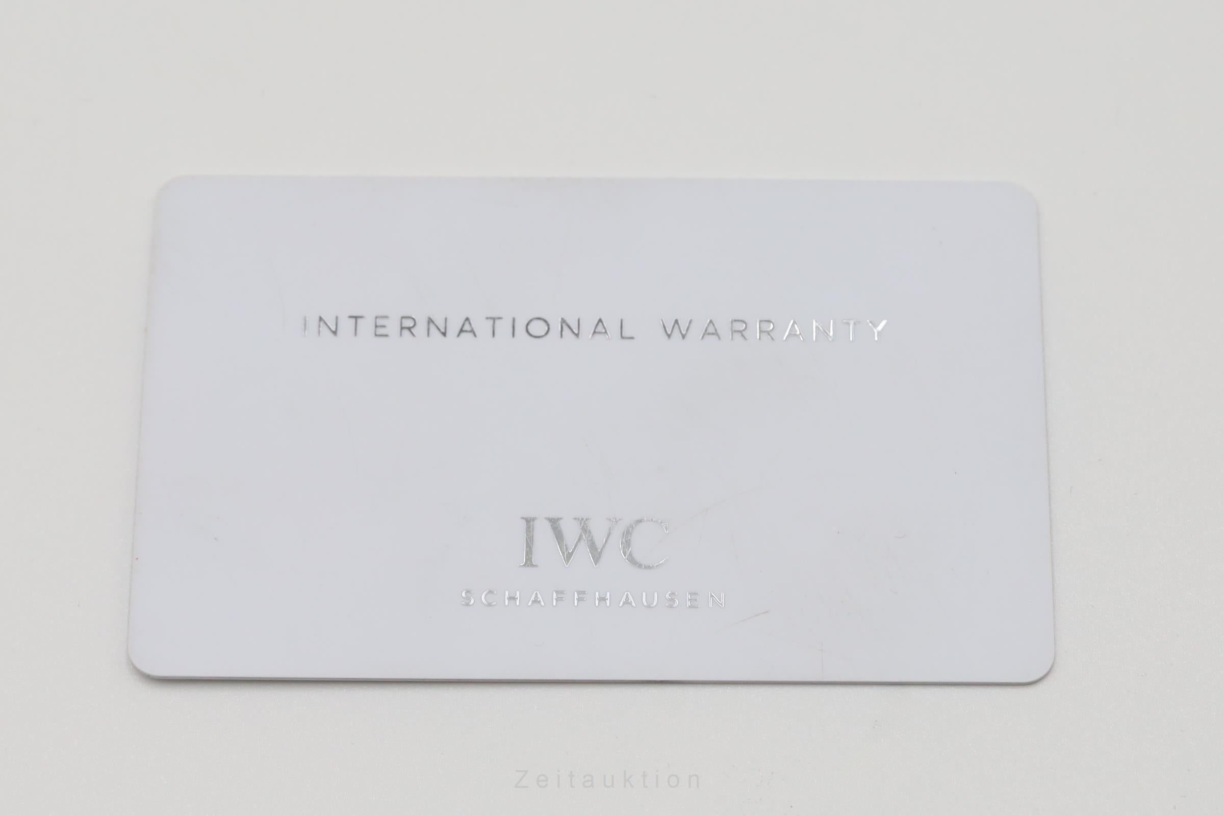 IWC Portugieser chronographe acier automatique montre pour hommes IW371447 LP: 9100EUR  [2601187]