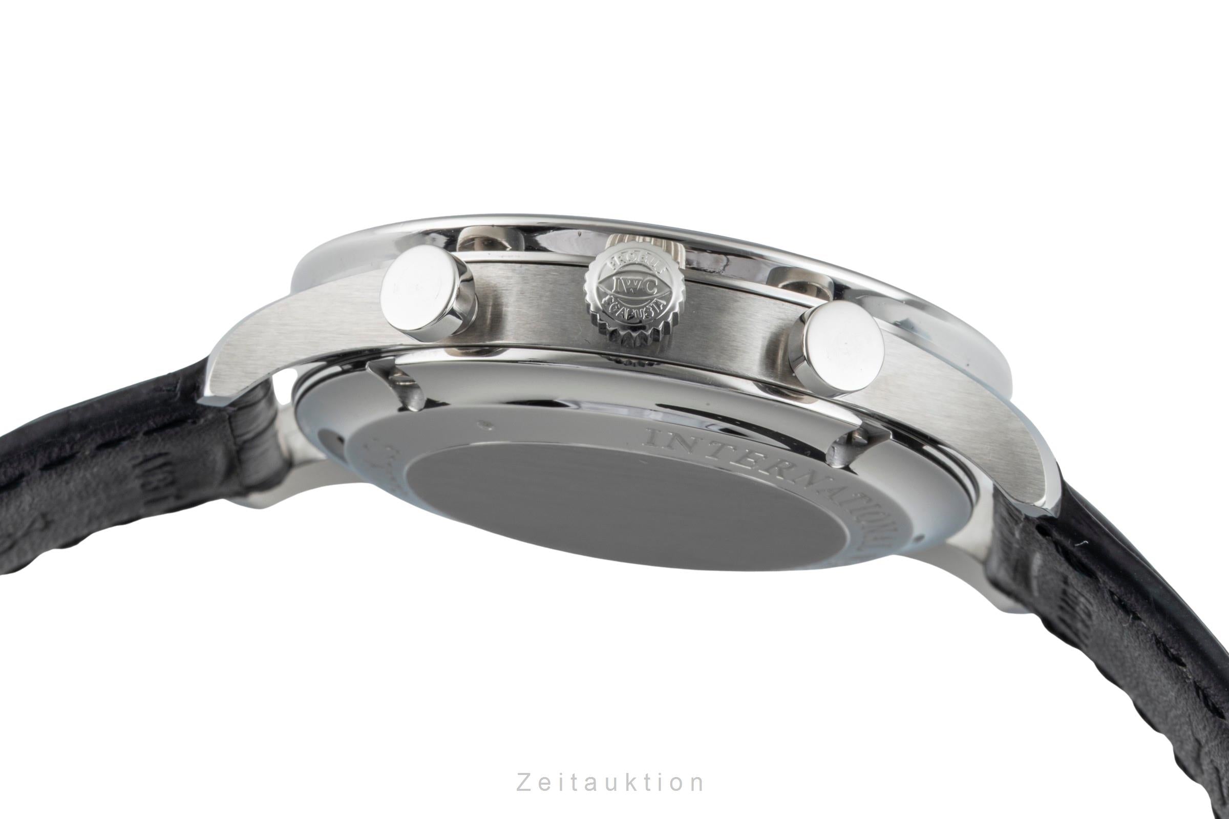 IWC Portugieser chronographe acier automatique montre pour hommes IW371447 LP: 9100EUR  [2601187]