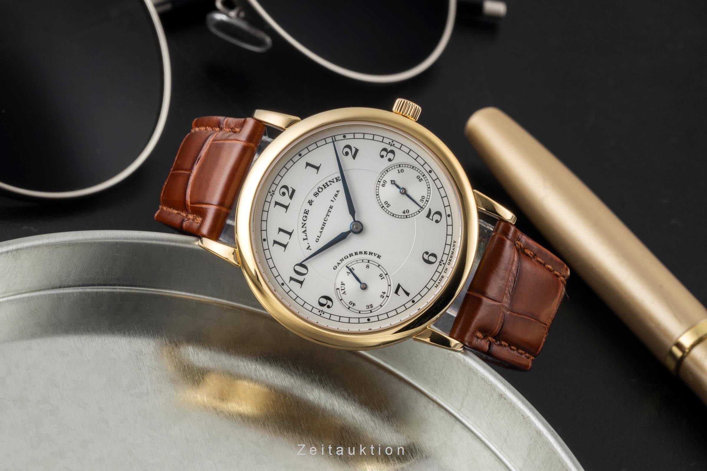 A. Lange & Söhne 1815 oro 18 ct carica manuale orologio da uomo 221.021 LP: 37600EUR  [2601193]
