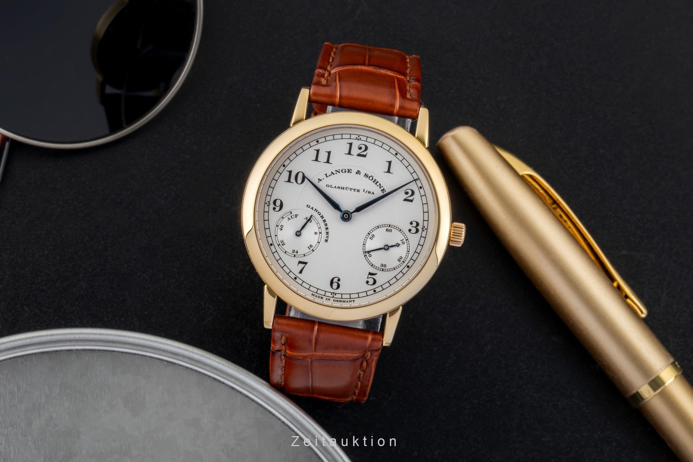 A. Lange & Söhne 1815 oro 18 ct carica manuale orologio da uomo 221.021 LP: 37600EUR  [2601193]