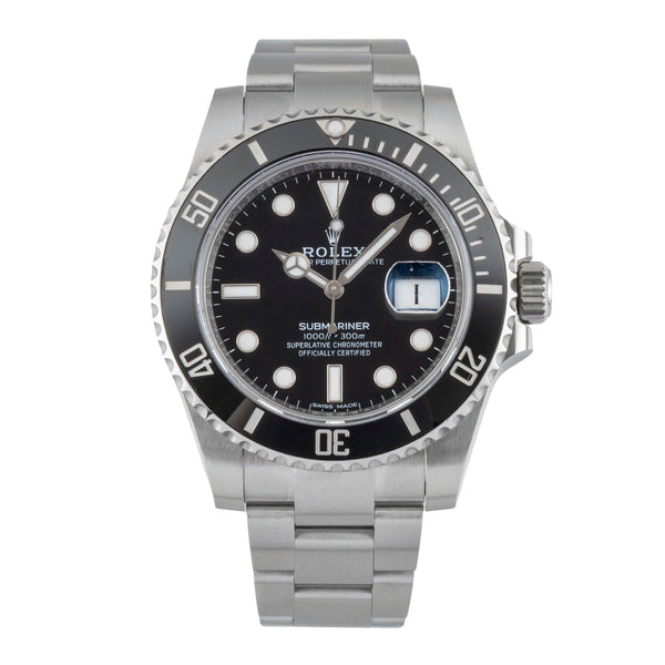 Rolex Submariner steel automatic men's watch 116610LN  [2601195]