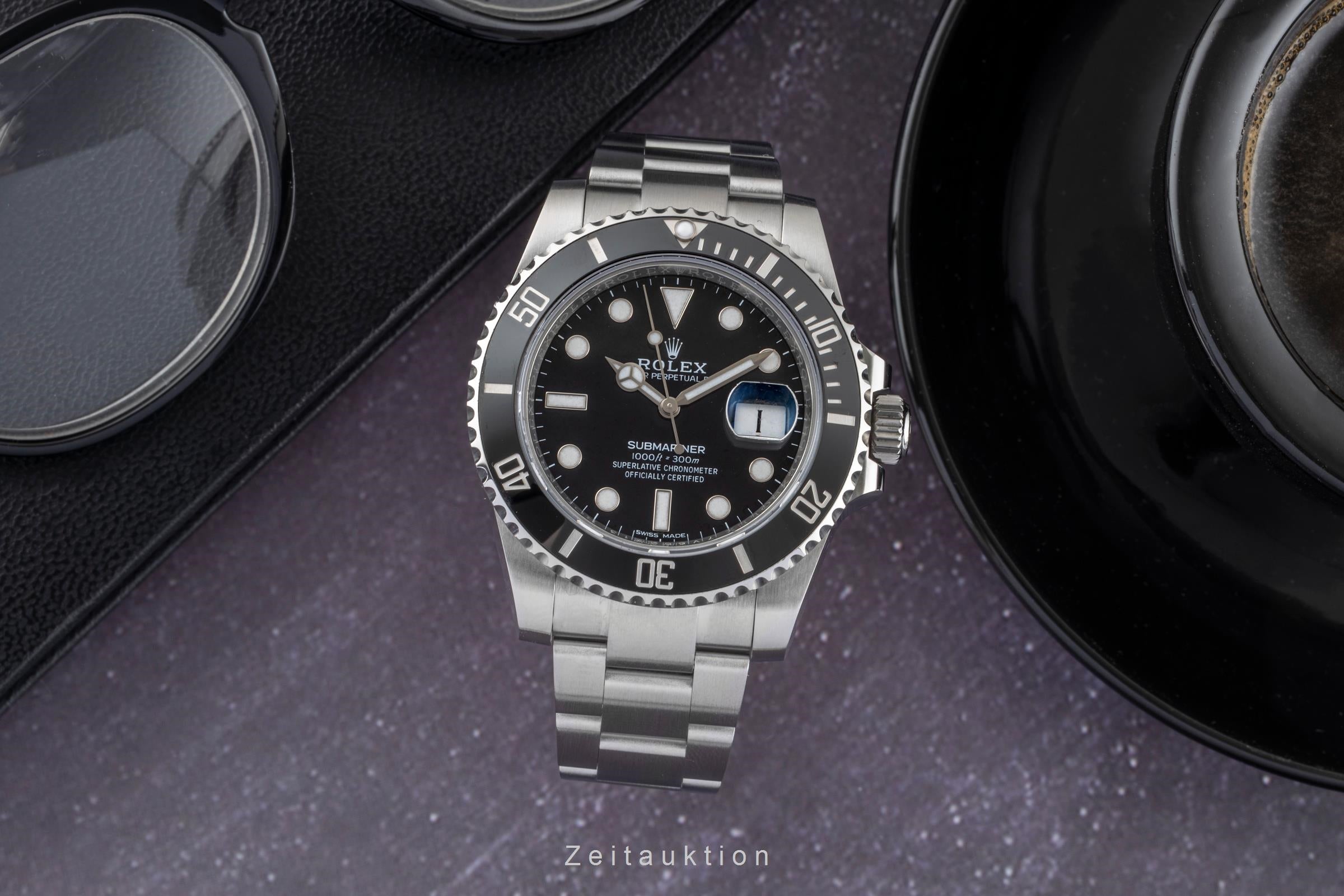 Rolex Submariner steel automatic men's watch 116610LN  [2601195]