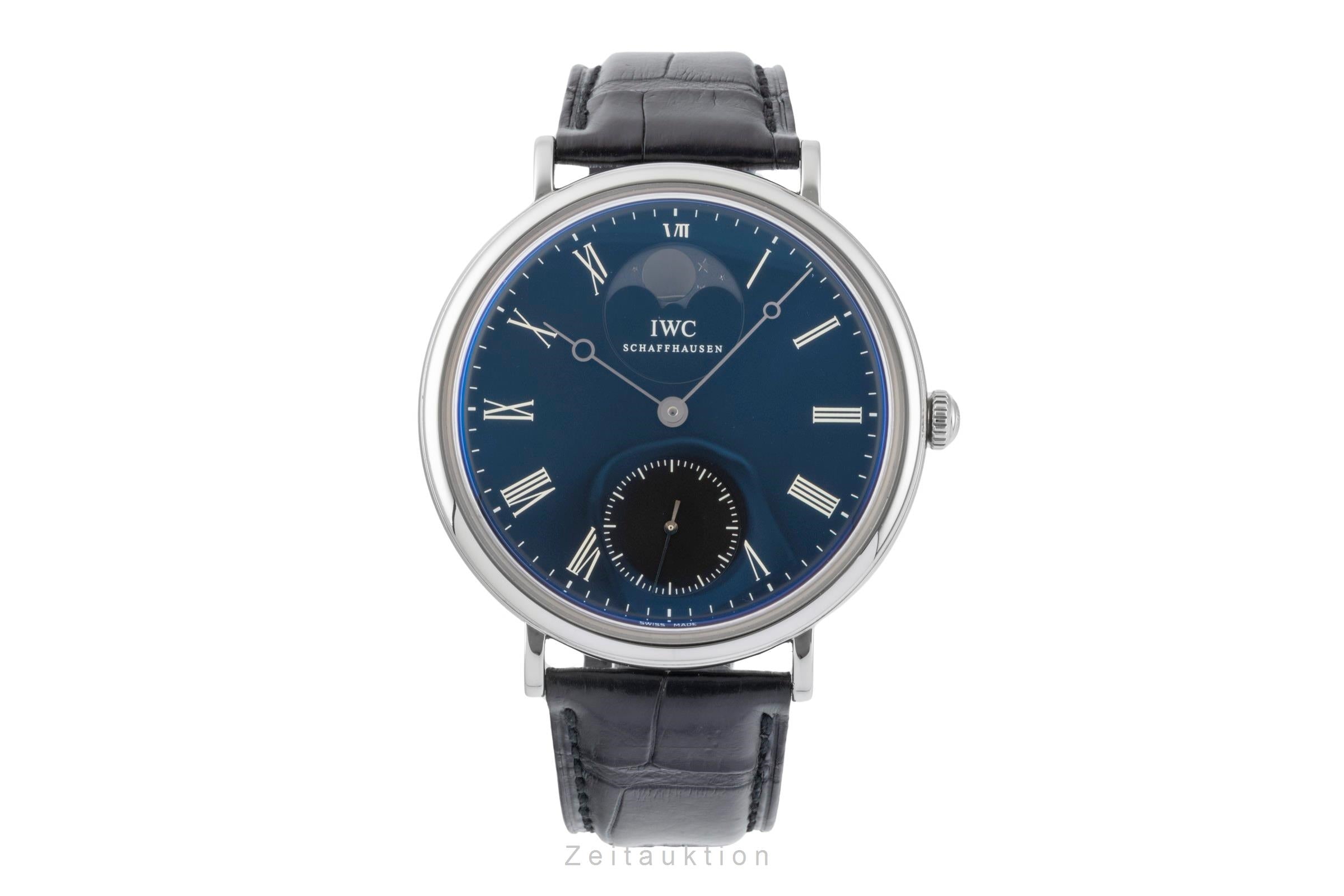 IWC Portofino steel manual winding men's watch IW544801 LP: 14500EUR  [2601198]