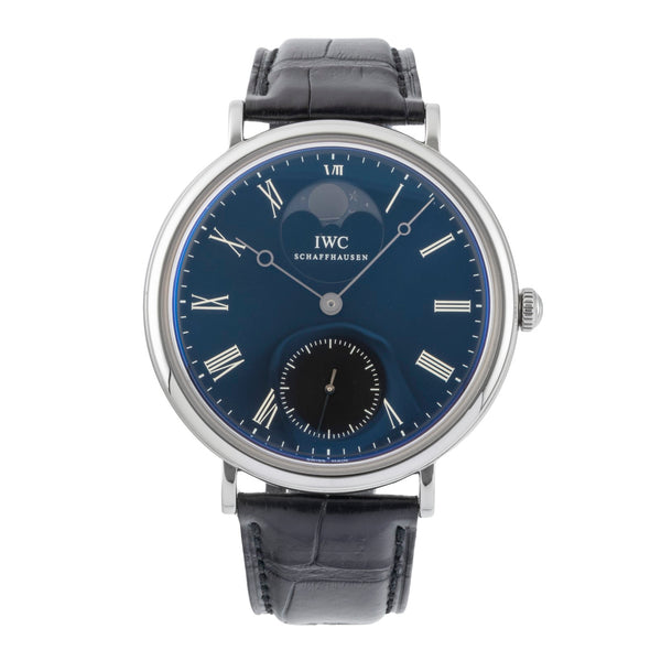 IWC Portofino steel manual winding men's watch IW544801 LP: 14500EUR  [2601198]