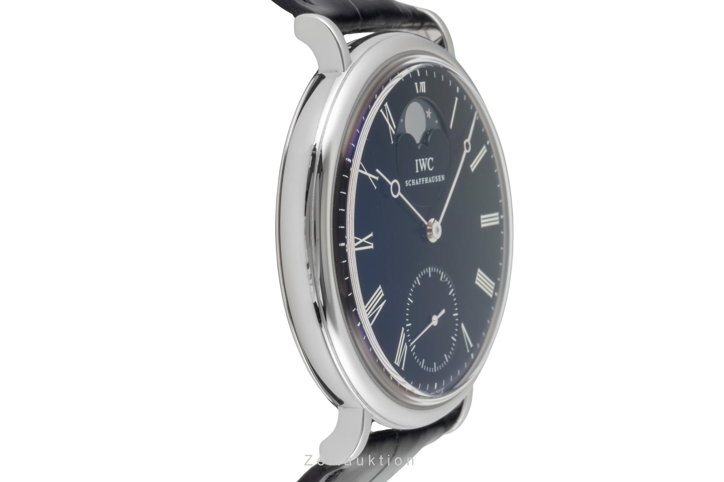 IWC Portofino steel manual winding men's watch IW544801 LP: 14500EUR  [2601198]