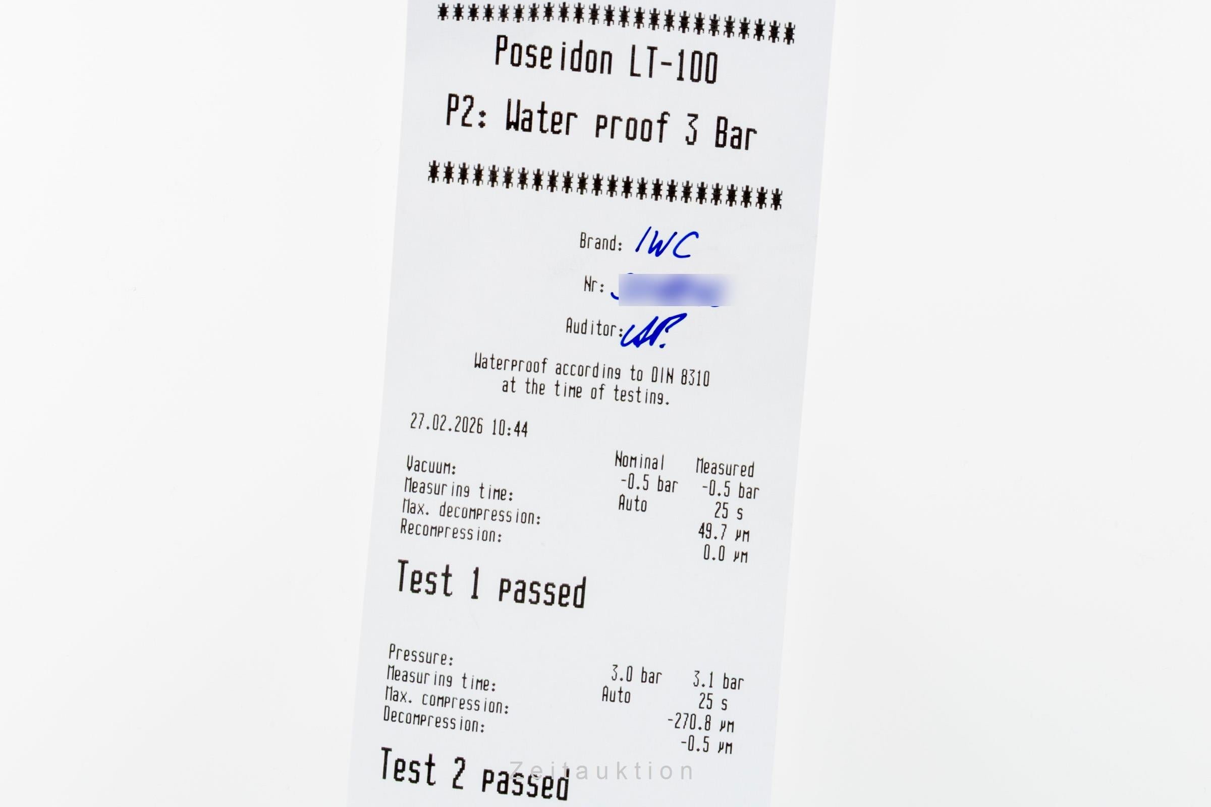 IWC Portofino steel manual winding men's watch IW544801 LP: 14500EUR  [2601198]