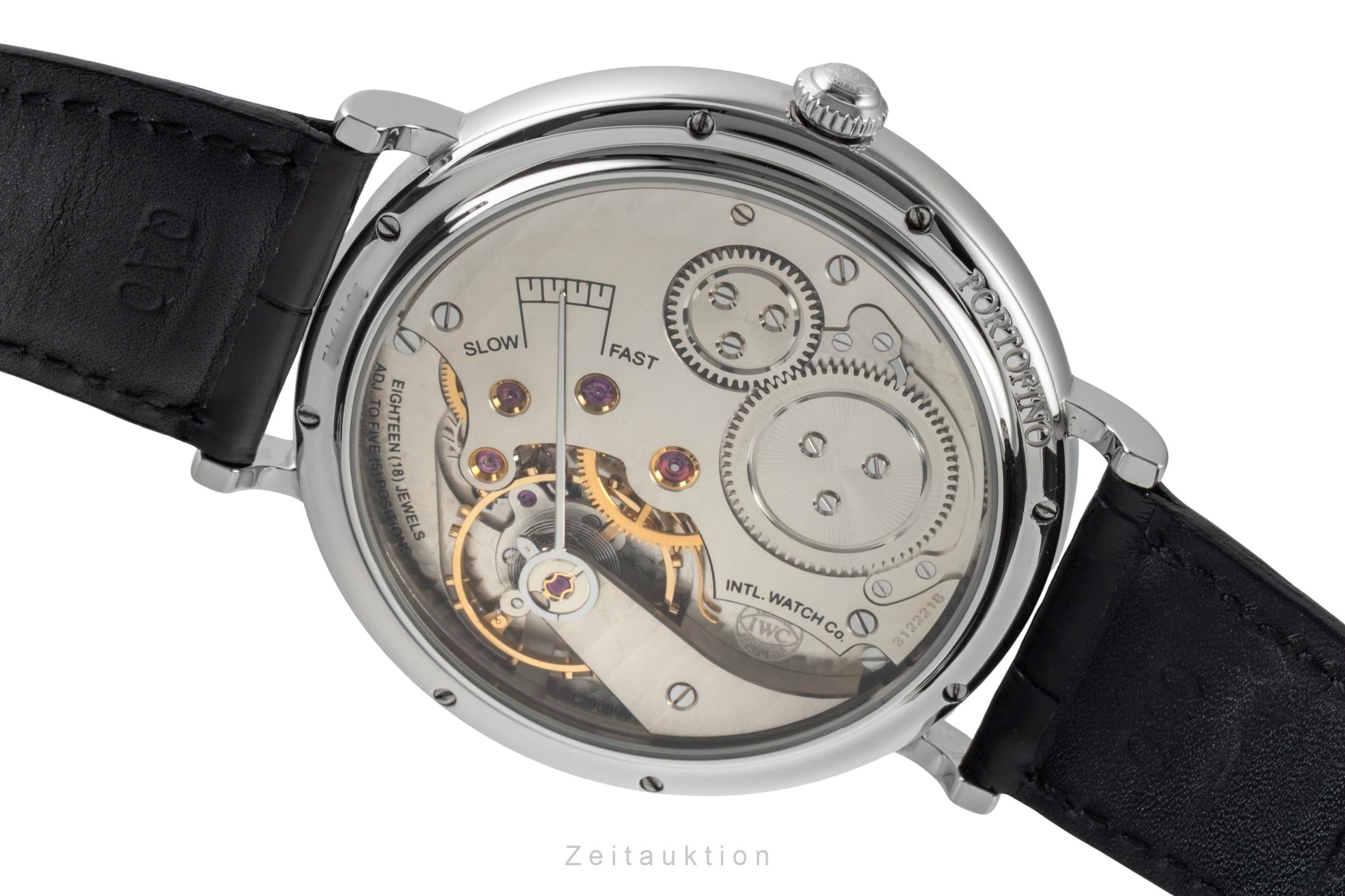 IWC Portofino steel manual winding men's watch IW544801 LP: 14500EUR  [2601198]