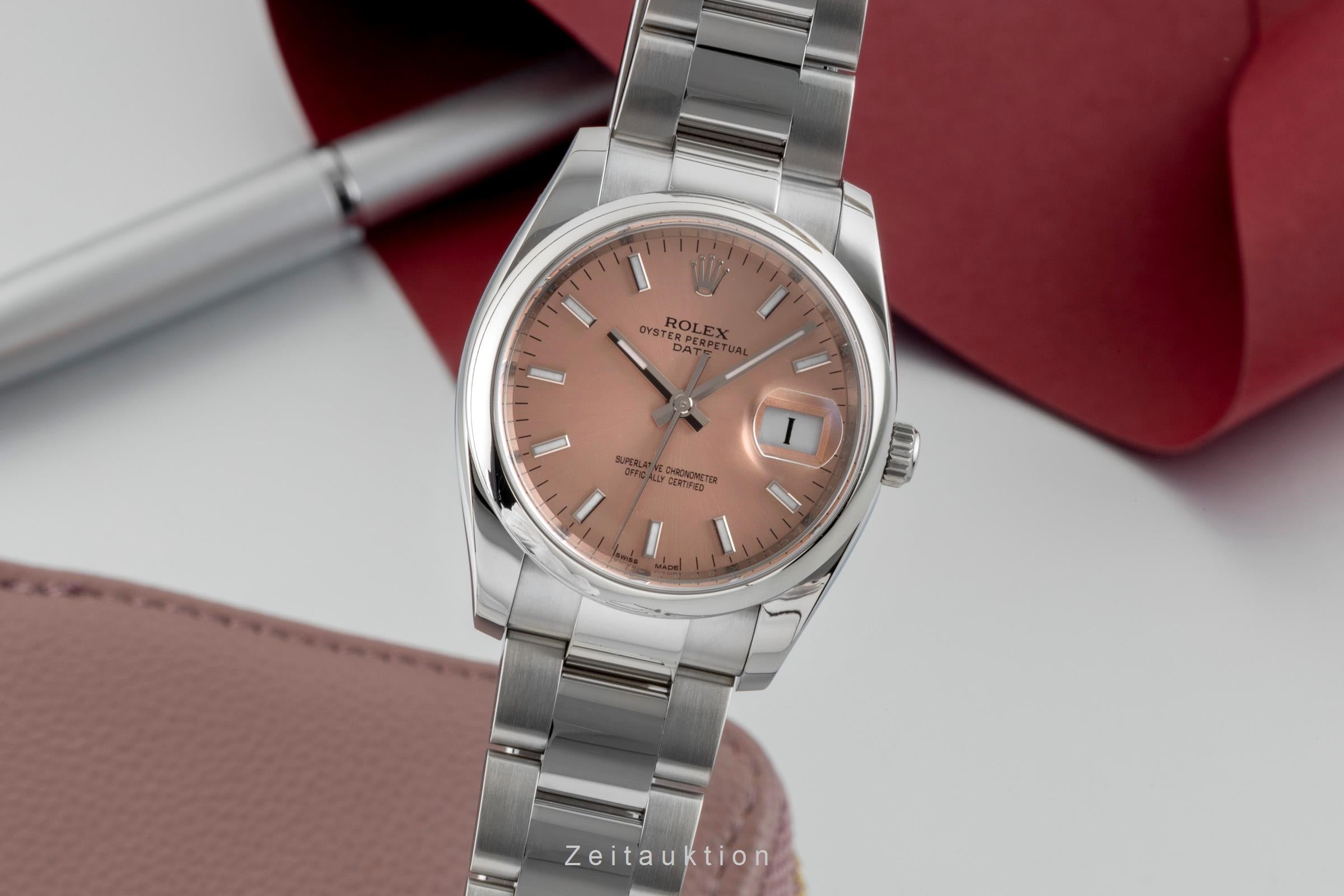 Rolex Date acier automatique montre pour hommes 115200  [2601199]