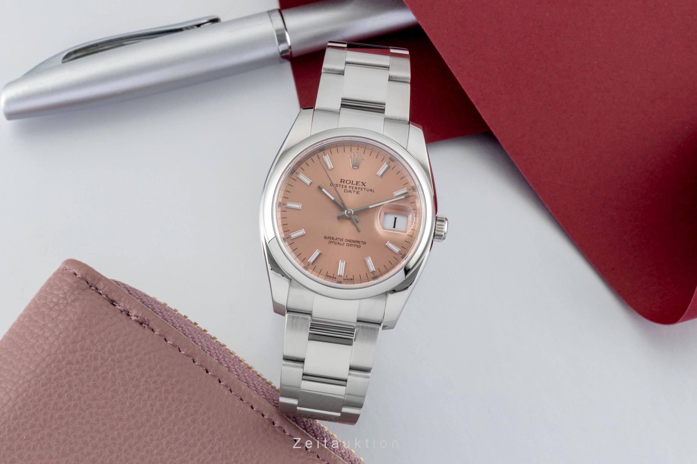 Rolex Date acier automatique montre pour hommes 115200  [2601199]