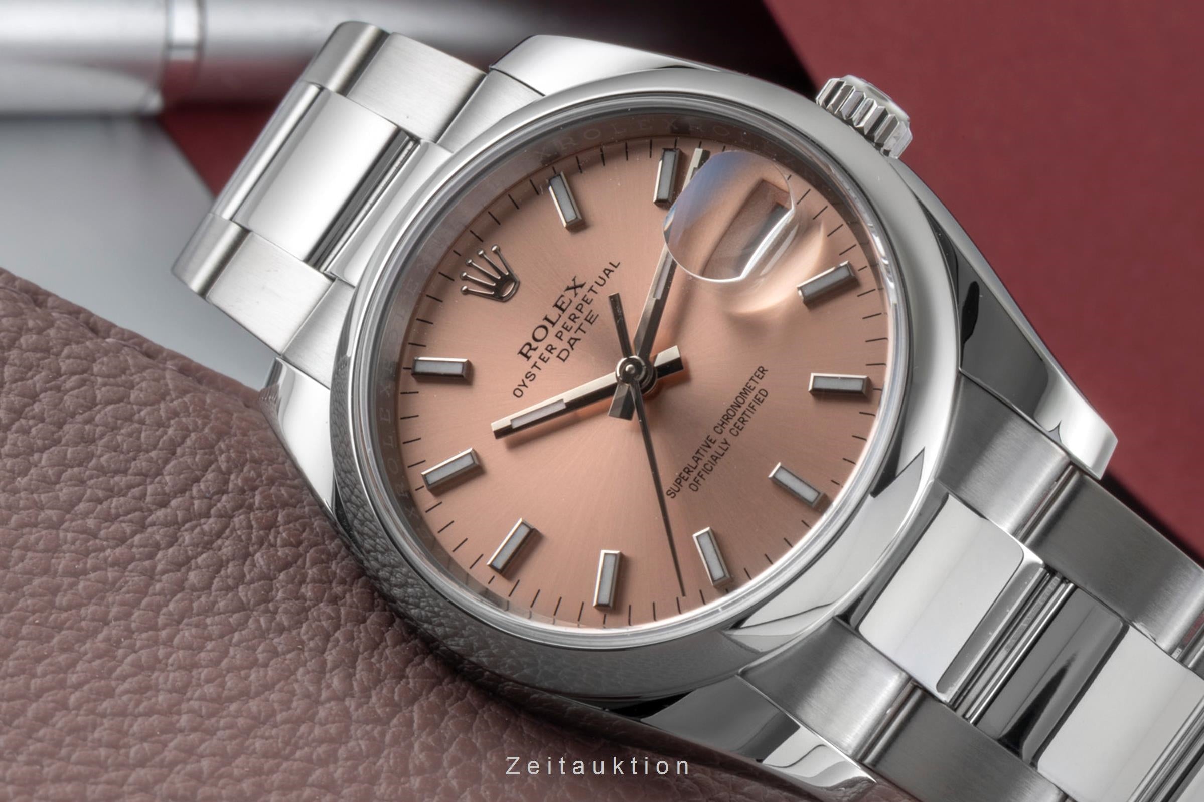 Rolex Date acier automatique montre pour hommes 115200  [2601199]