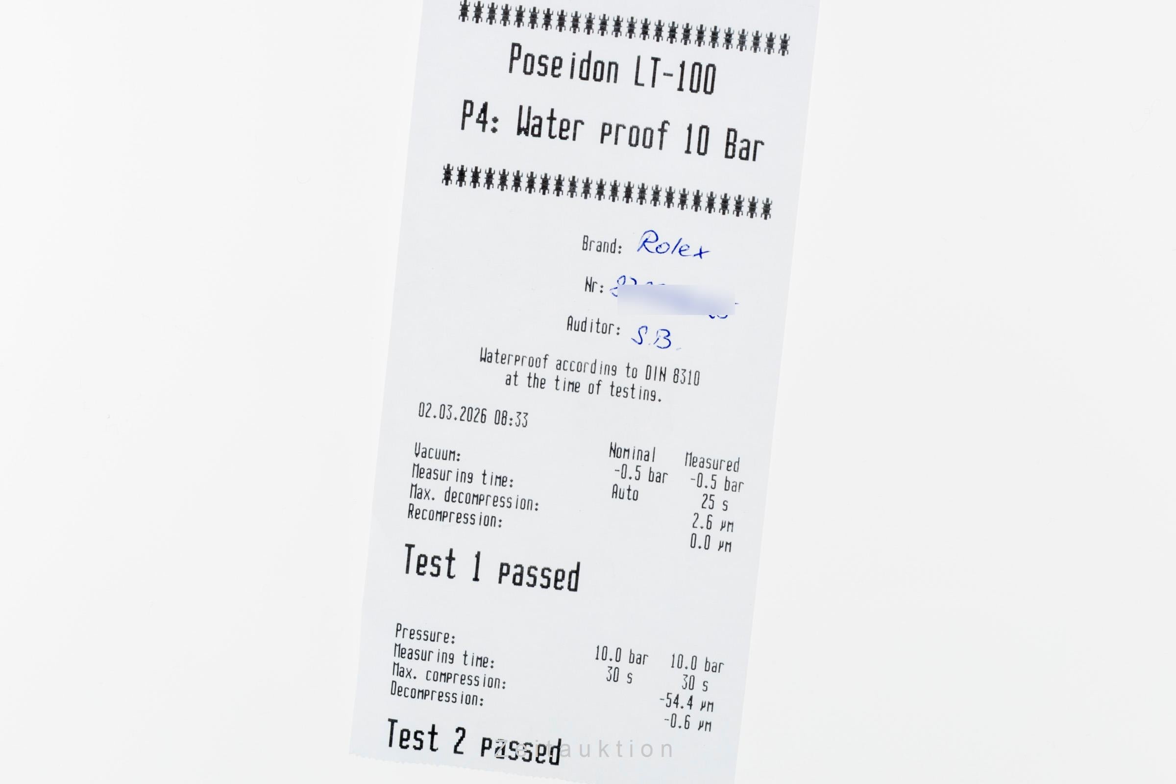 Rolex Milgauss Edelstahl Automatik Herrenuhr Ref. 116400GV Papiere 2014 [2601200]