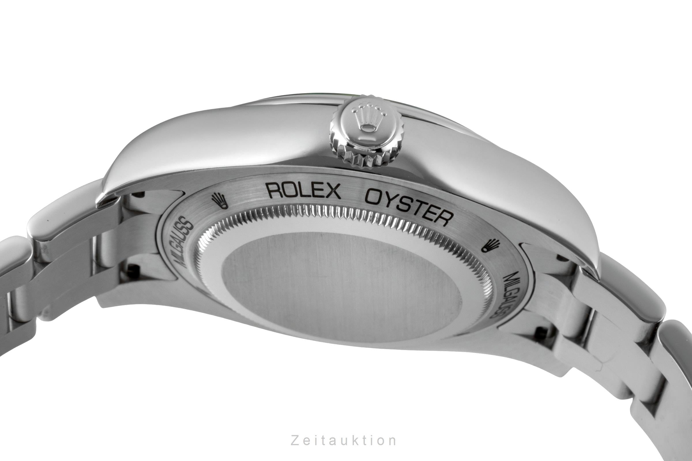 Rolex Milgauss Edelstahl Automatik Herrenuhr Ref. 116400GV Papiere 2014 [2601200]