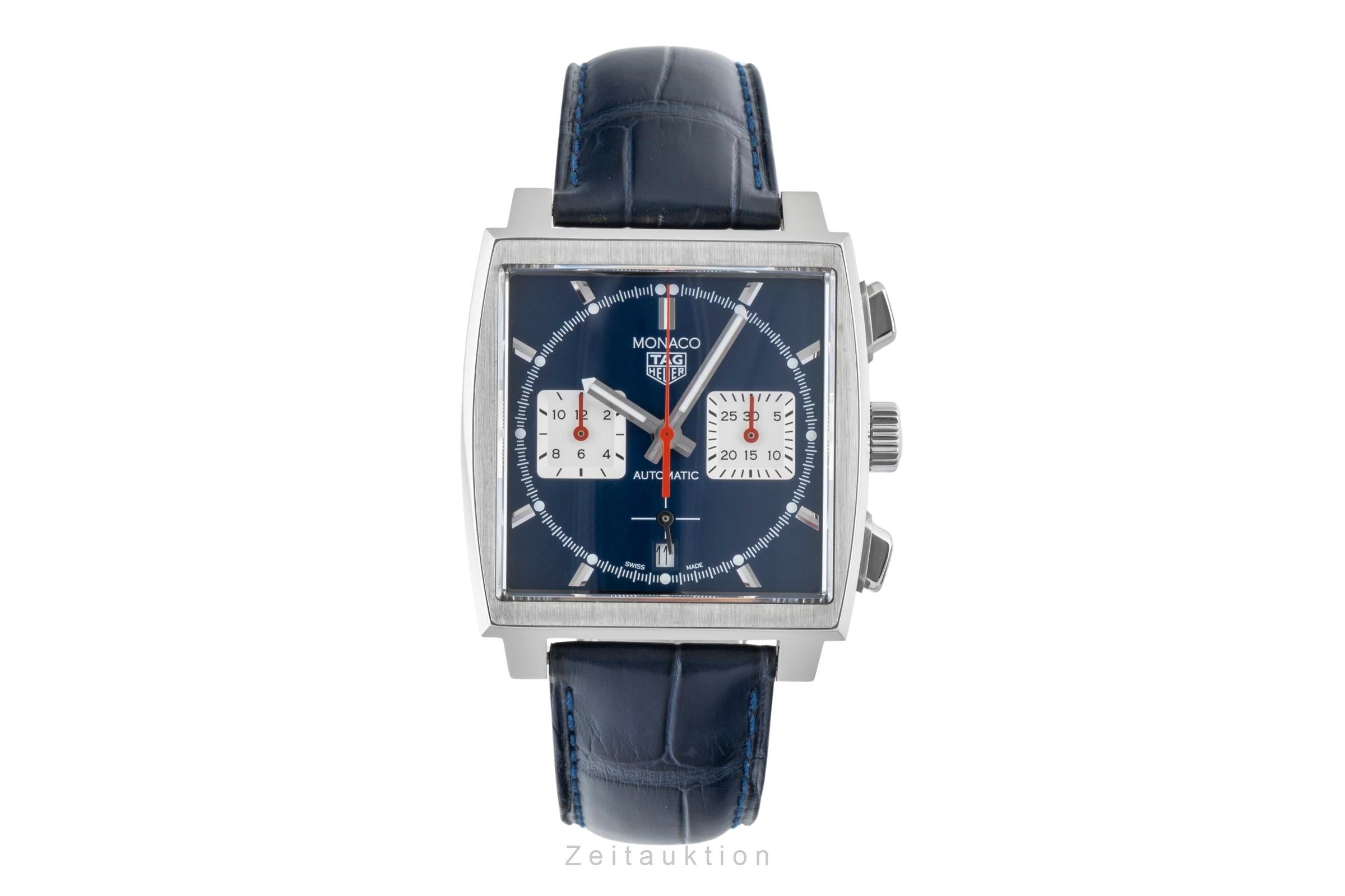 Tag Heuer Monaco chronograph steel automatic men's watch CBL2111.FC6453 LP: 8250EUR  [2601201]