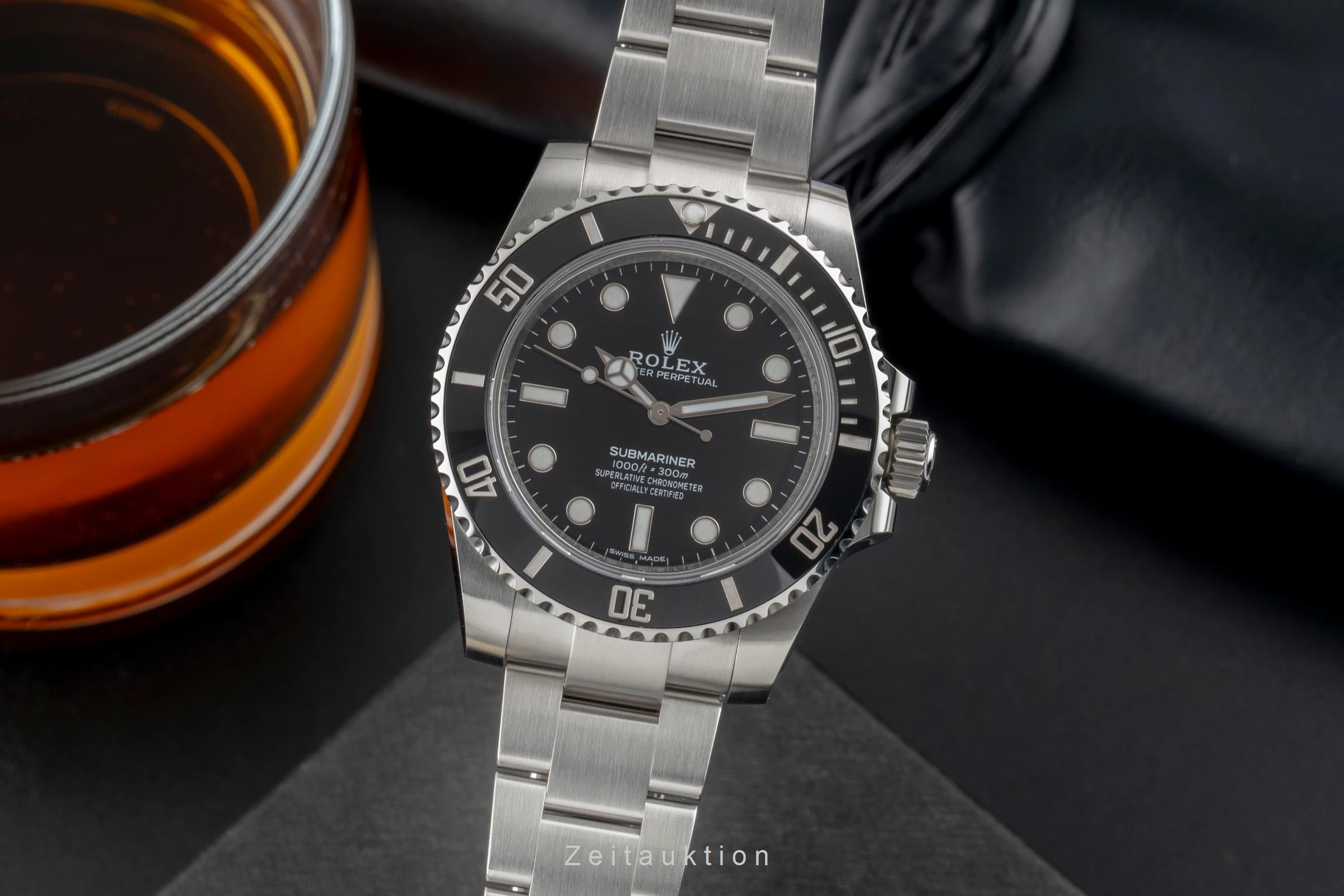 Rolex Submariner acero automático reloj para caballeros 114060  [2601202]
