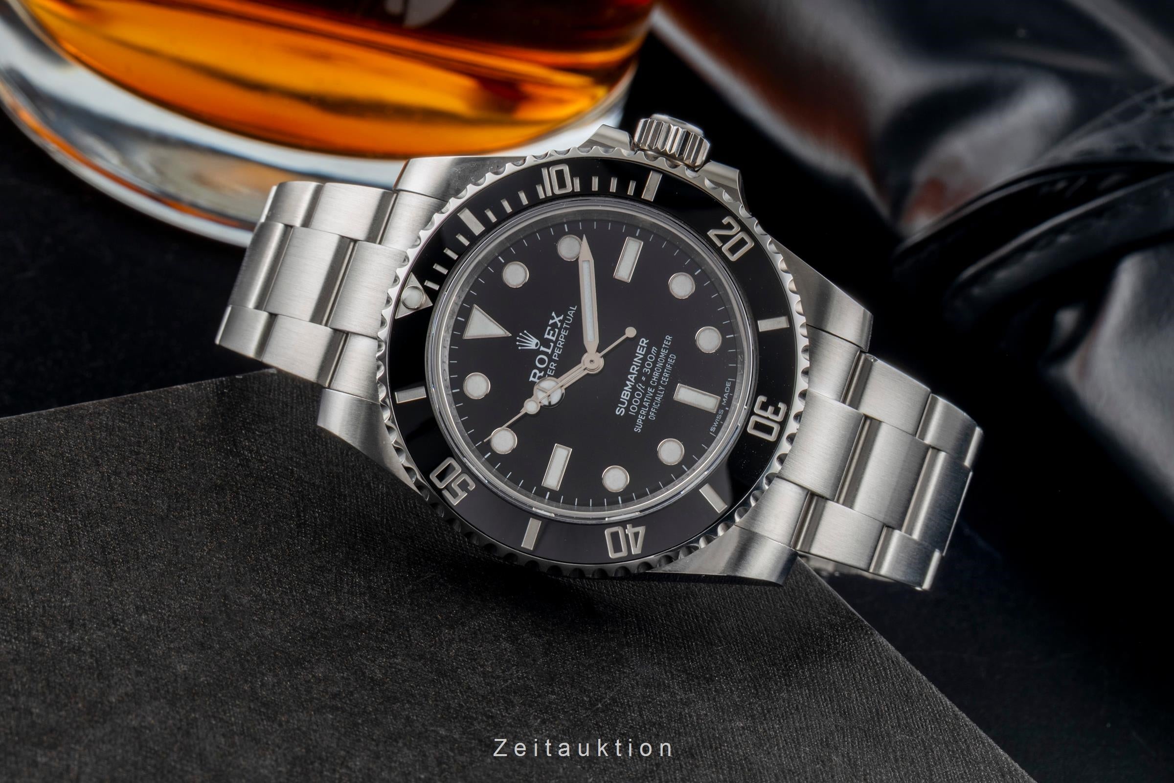 Rolex Submariner acero automático reloj para caballeros 114060  [2601202]