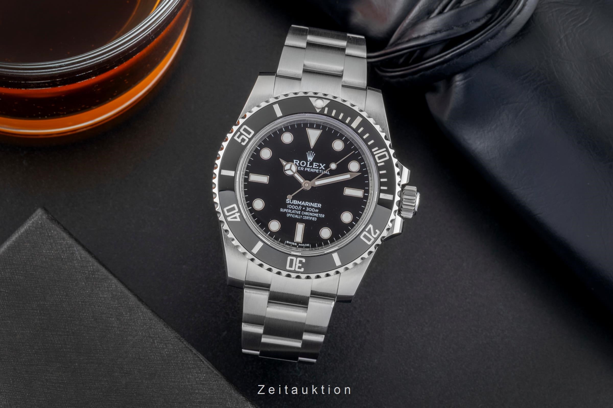 Rolex Submariner acero automático reloj para caballeros 114060  [2601202]