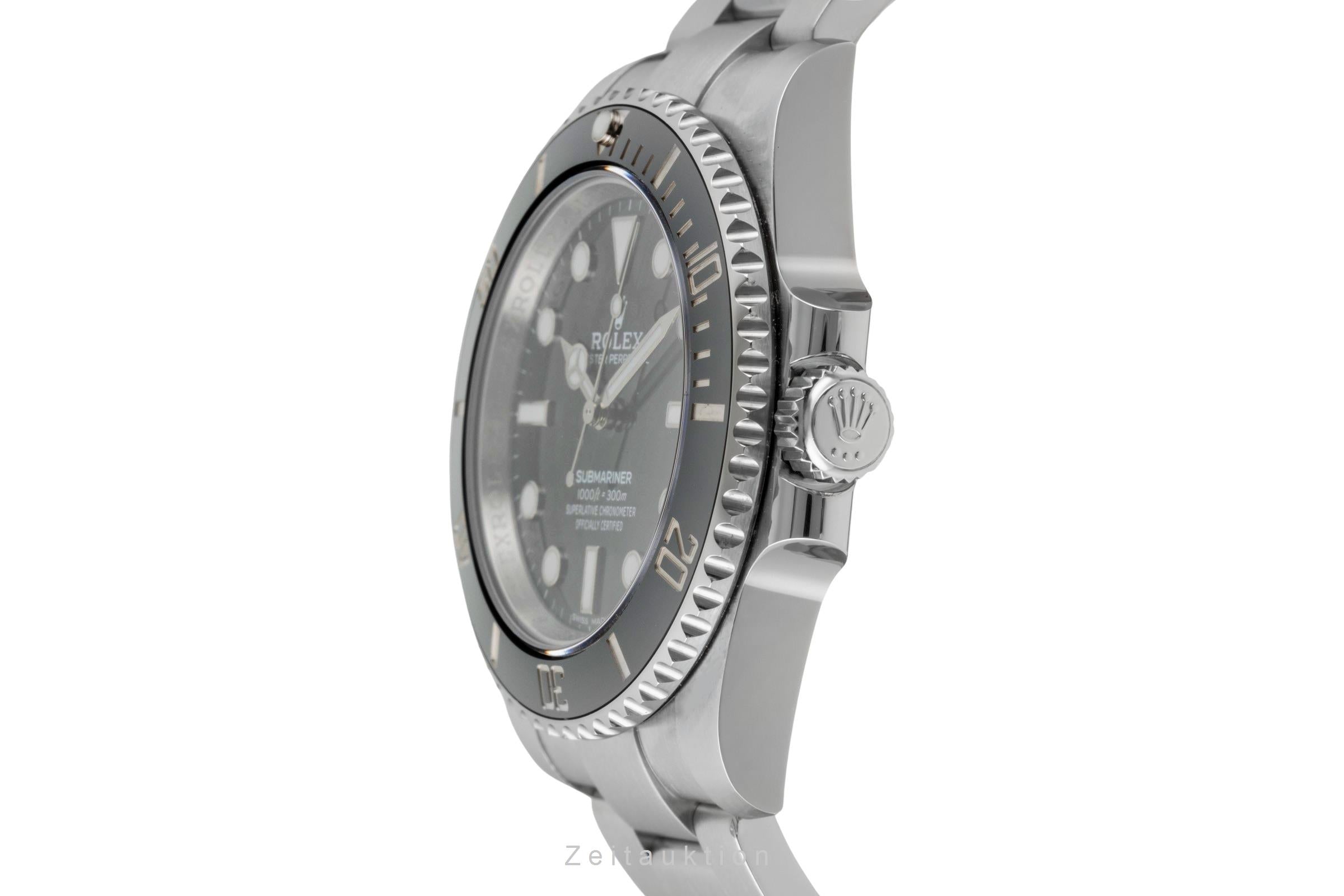 Rolex Submariner acero automático reloj para caballeros 114060  [2601202]