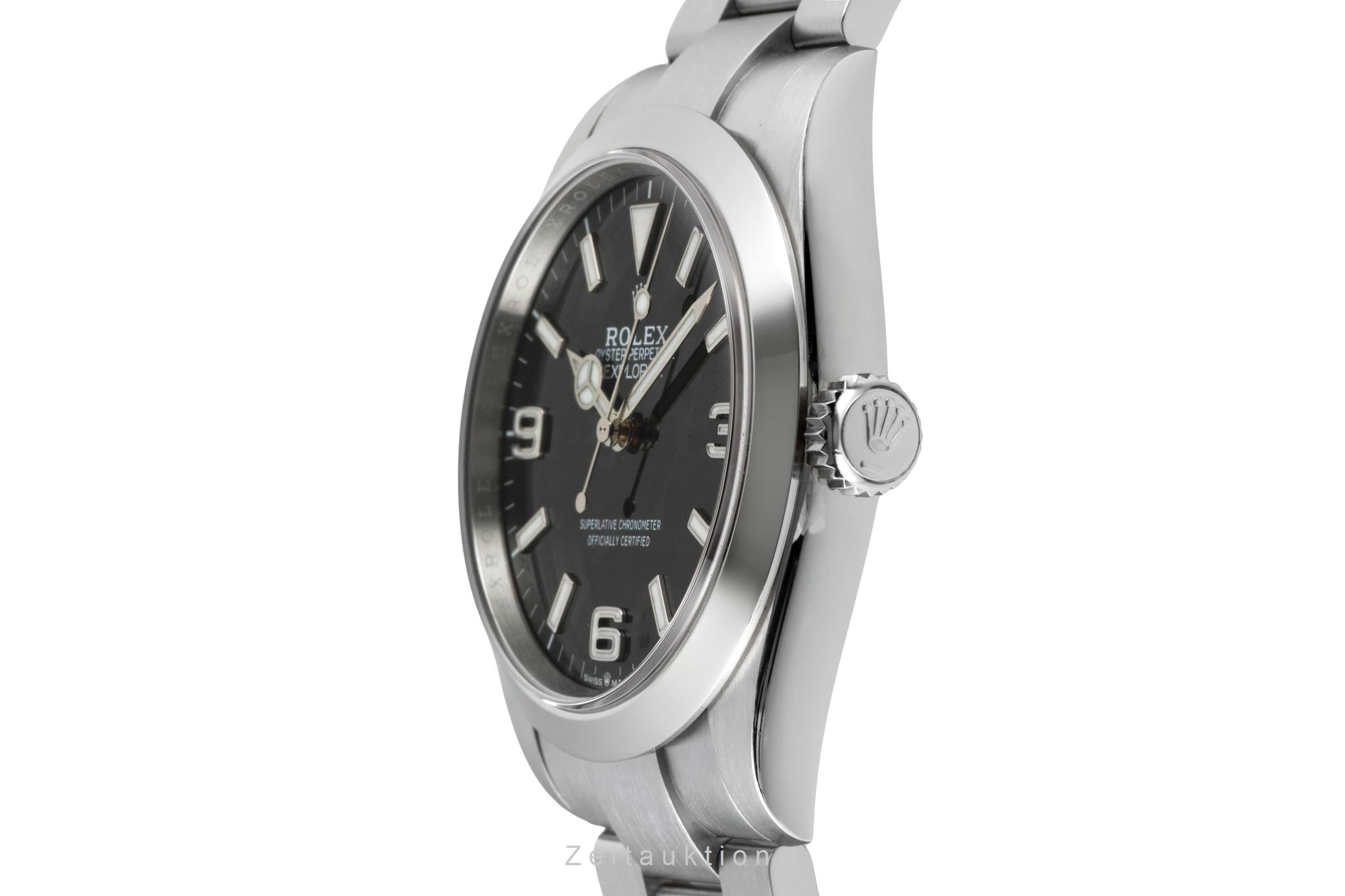 Rolex Explorer steel automatic men's watch 224270  [2601203]