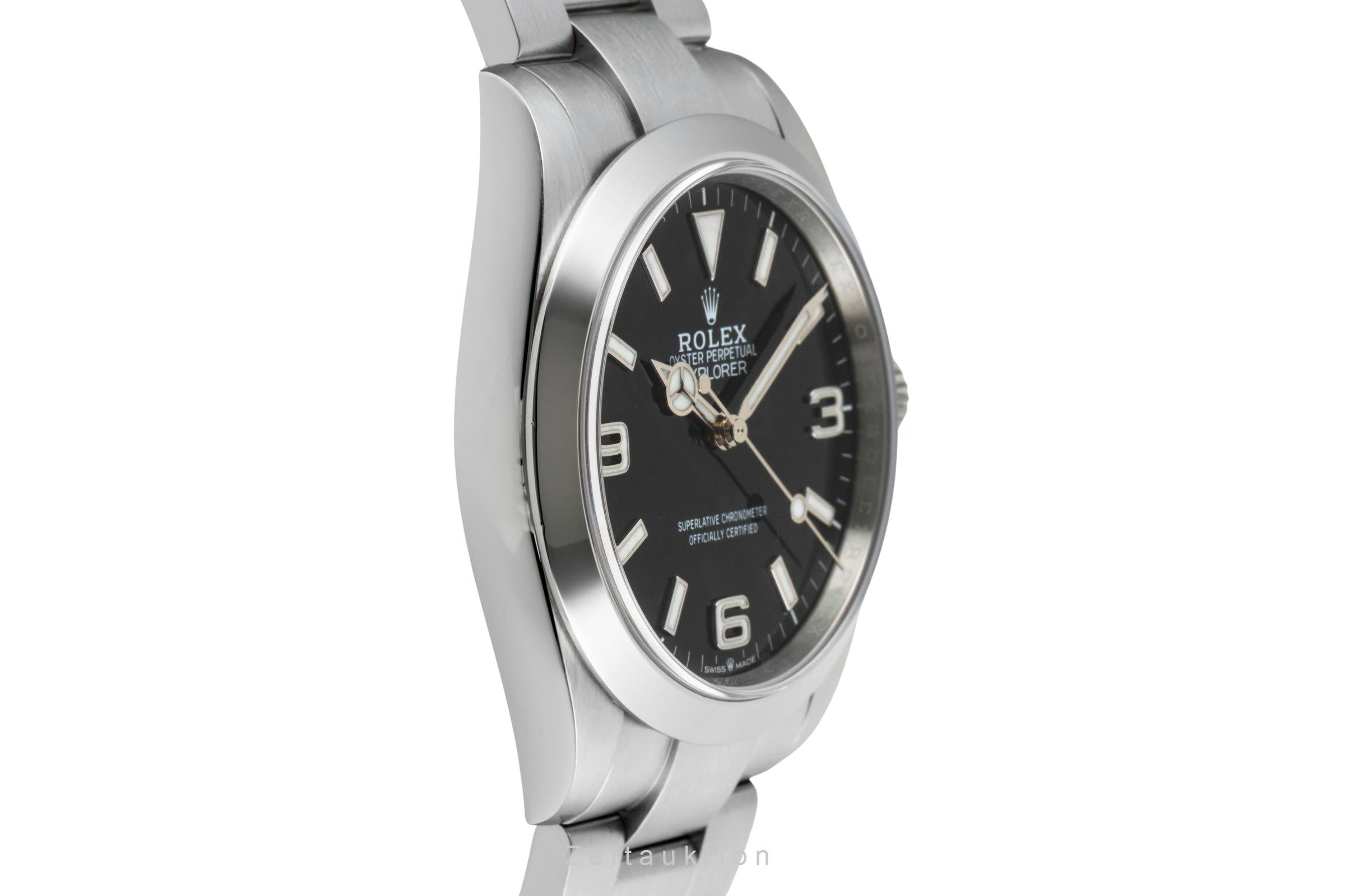 Rolex Explorer steel automatic men's watch 224270  [2601203]