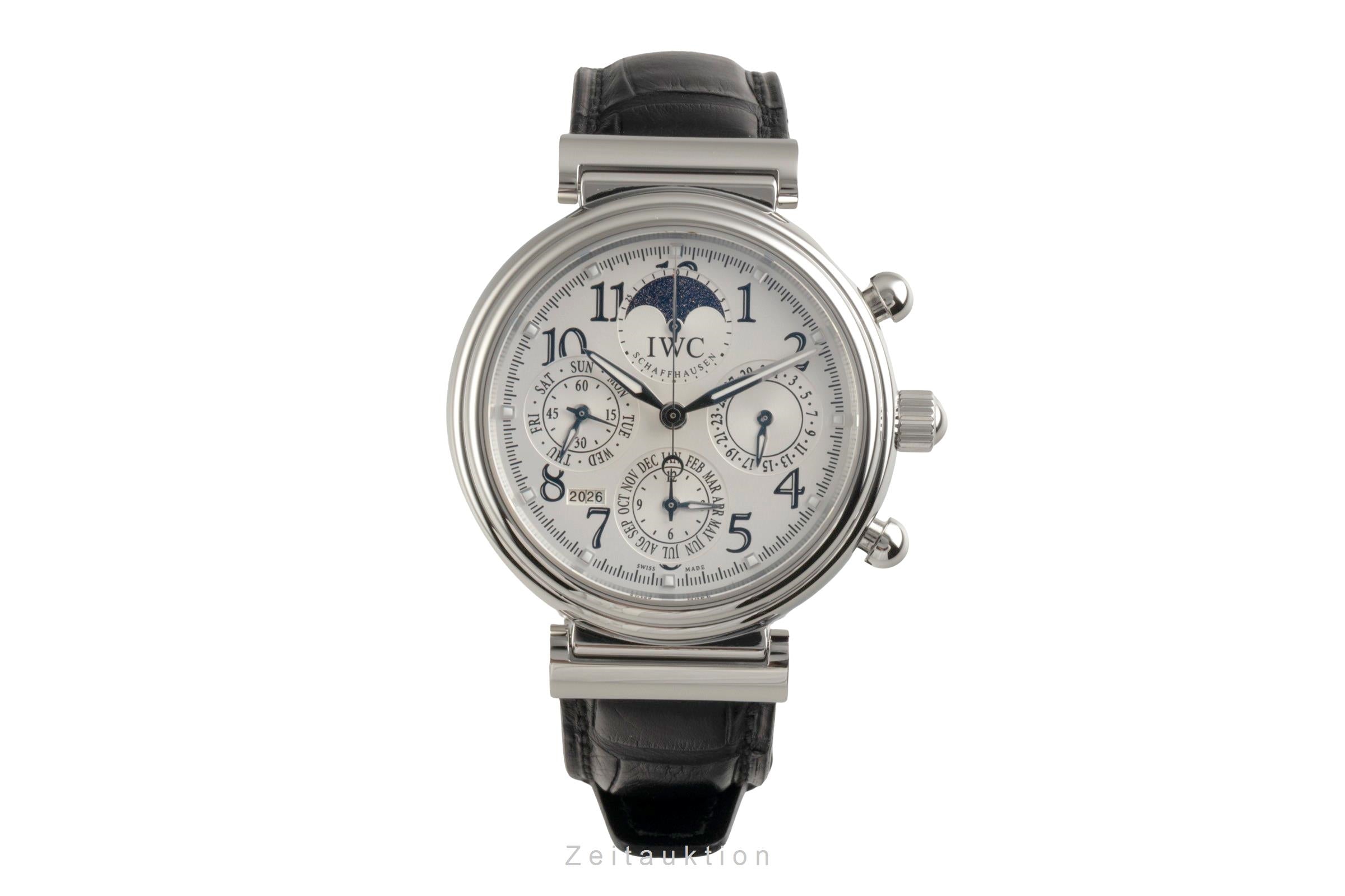 IWC Da Vinci chronograph steel automatic men's watch IW375803  [2601205]