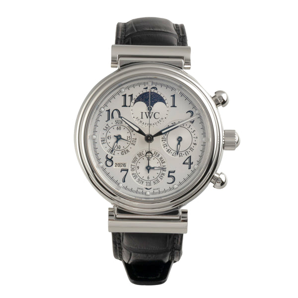 IWC Da Vinci chronograph steel automatic men's watch IW375803  [2601205]