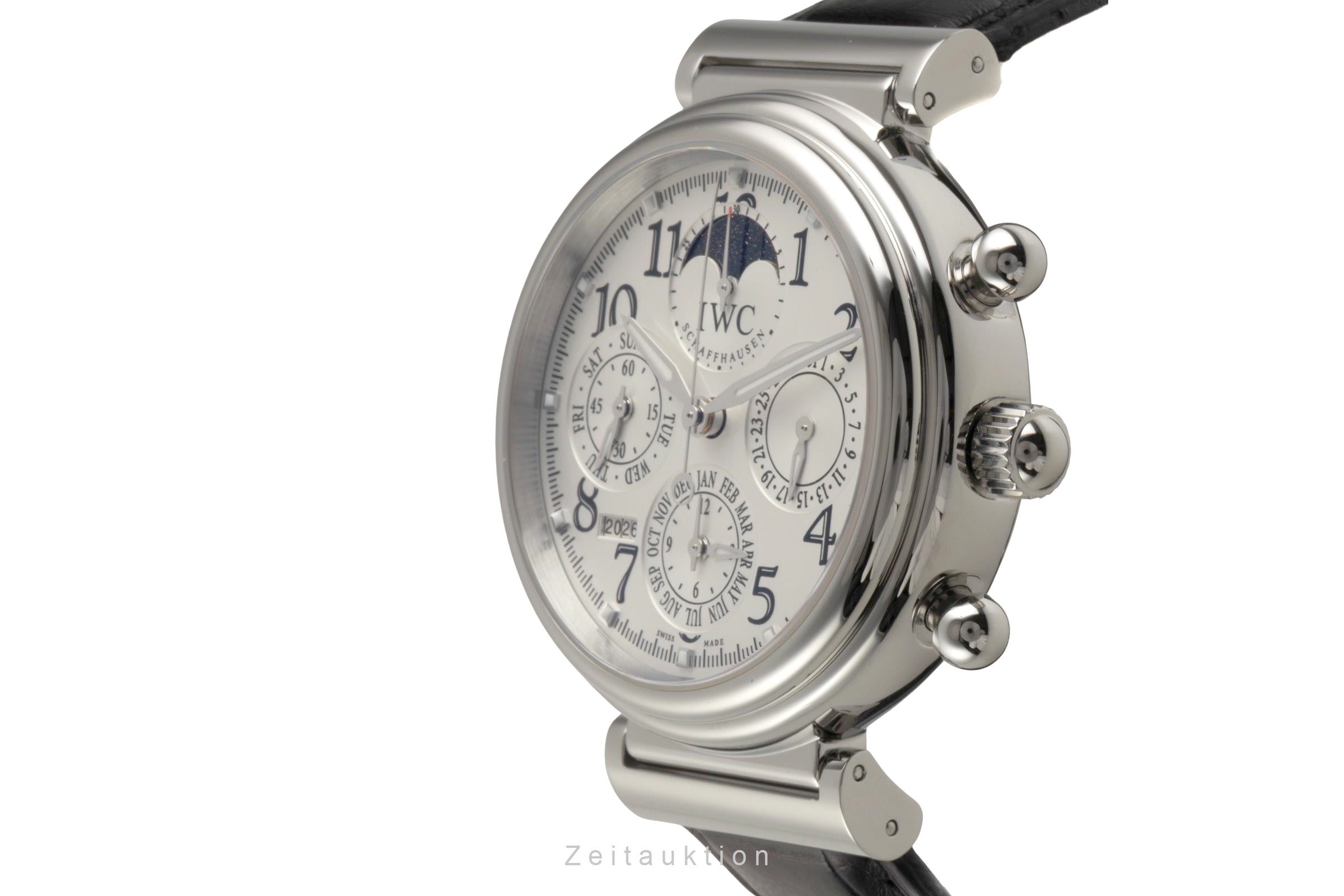 IWC Da Vinci chronograph steel automatic men's watch IW375803  [2601205]