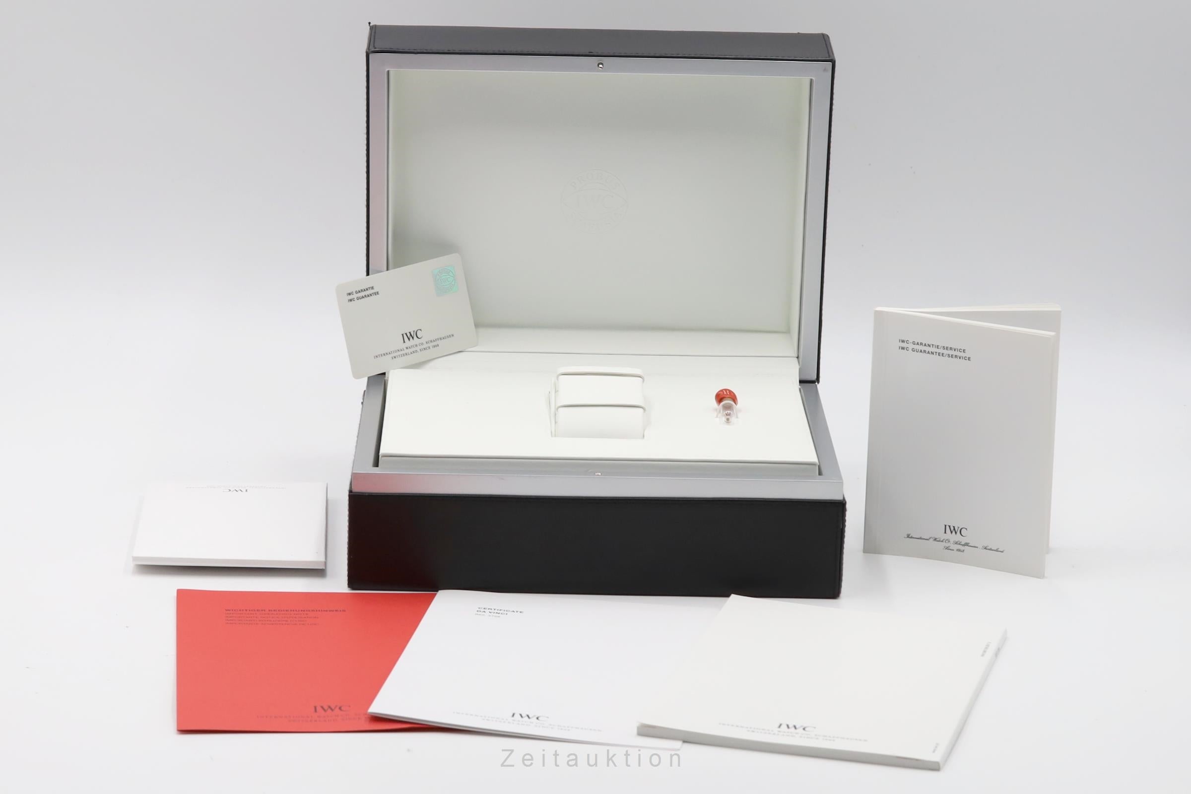 IWC Da Vinci chronograph steel automatic men's watch IW375803  [2601205]