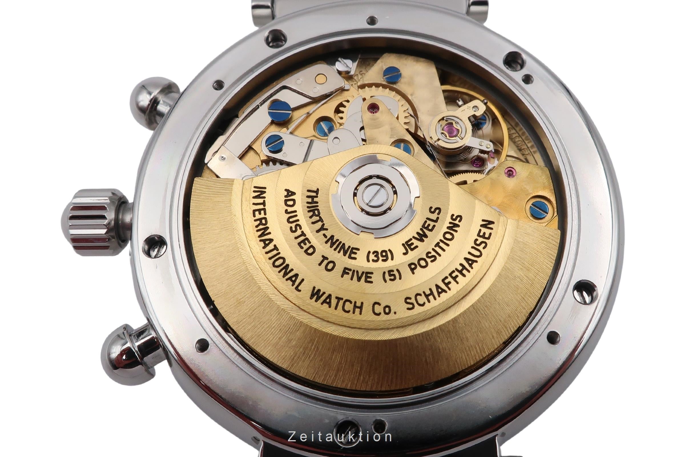 IWC Da Vinci chronograph steel automatic men's watch IW375803  [2601205]