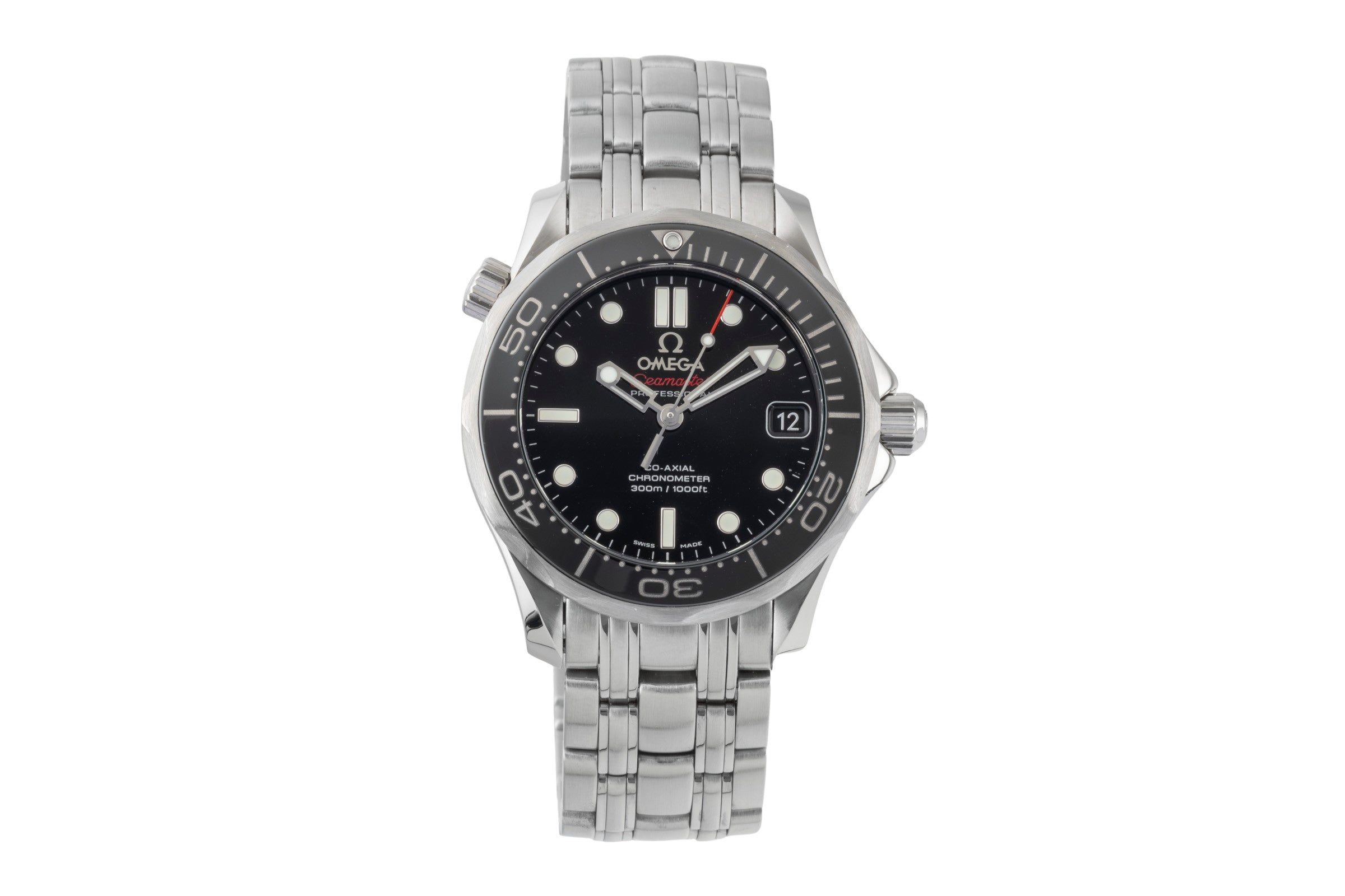 Omega Seamaster Diver 300M Midsize Co-Axial Ref 212.30.36.20.01.002 Papiere 2018 [2601207]