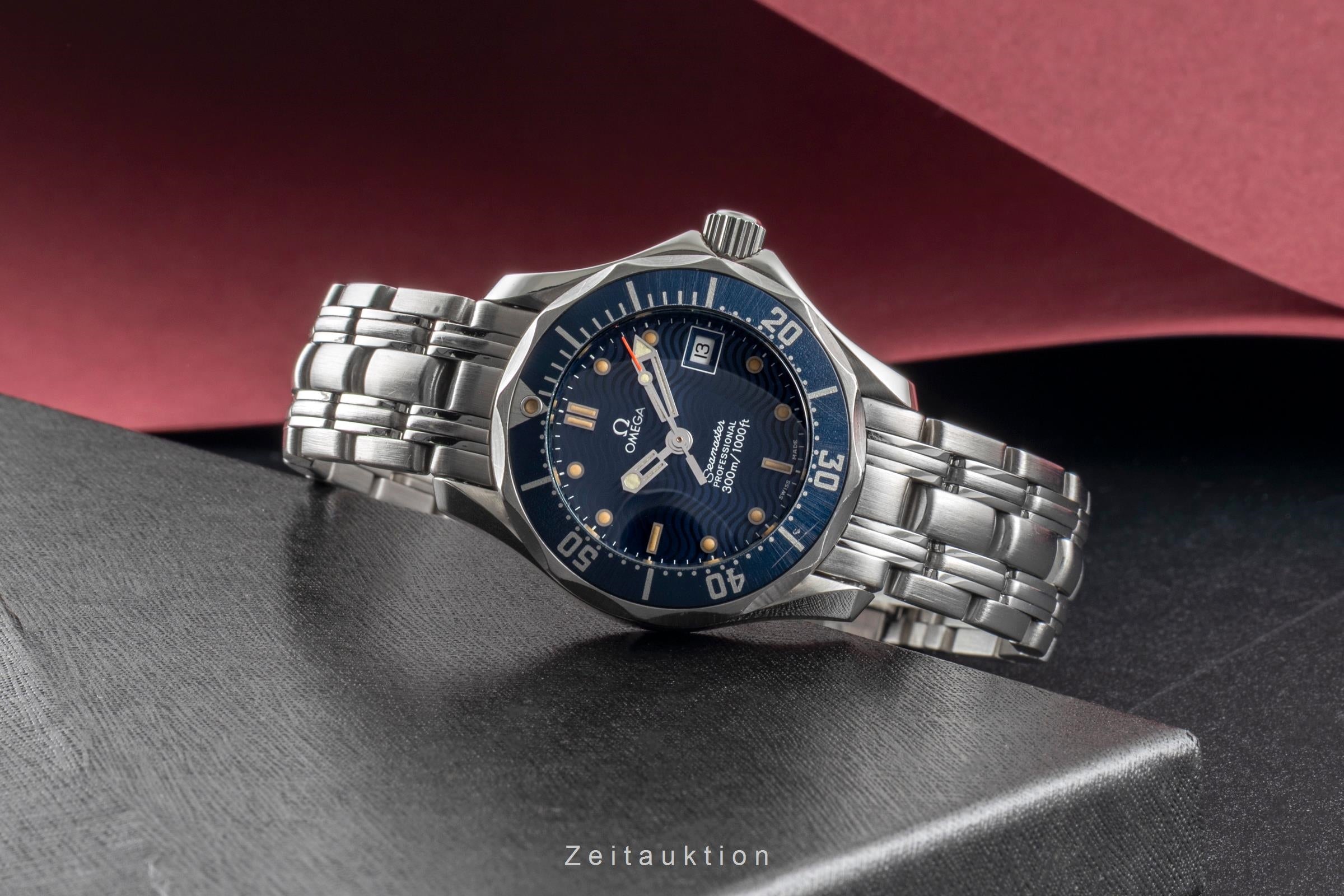 Omega Seamaster steel quartz women's watch 2583.80.00  [2601208]