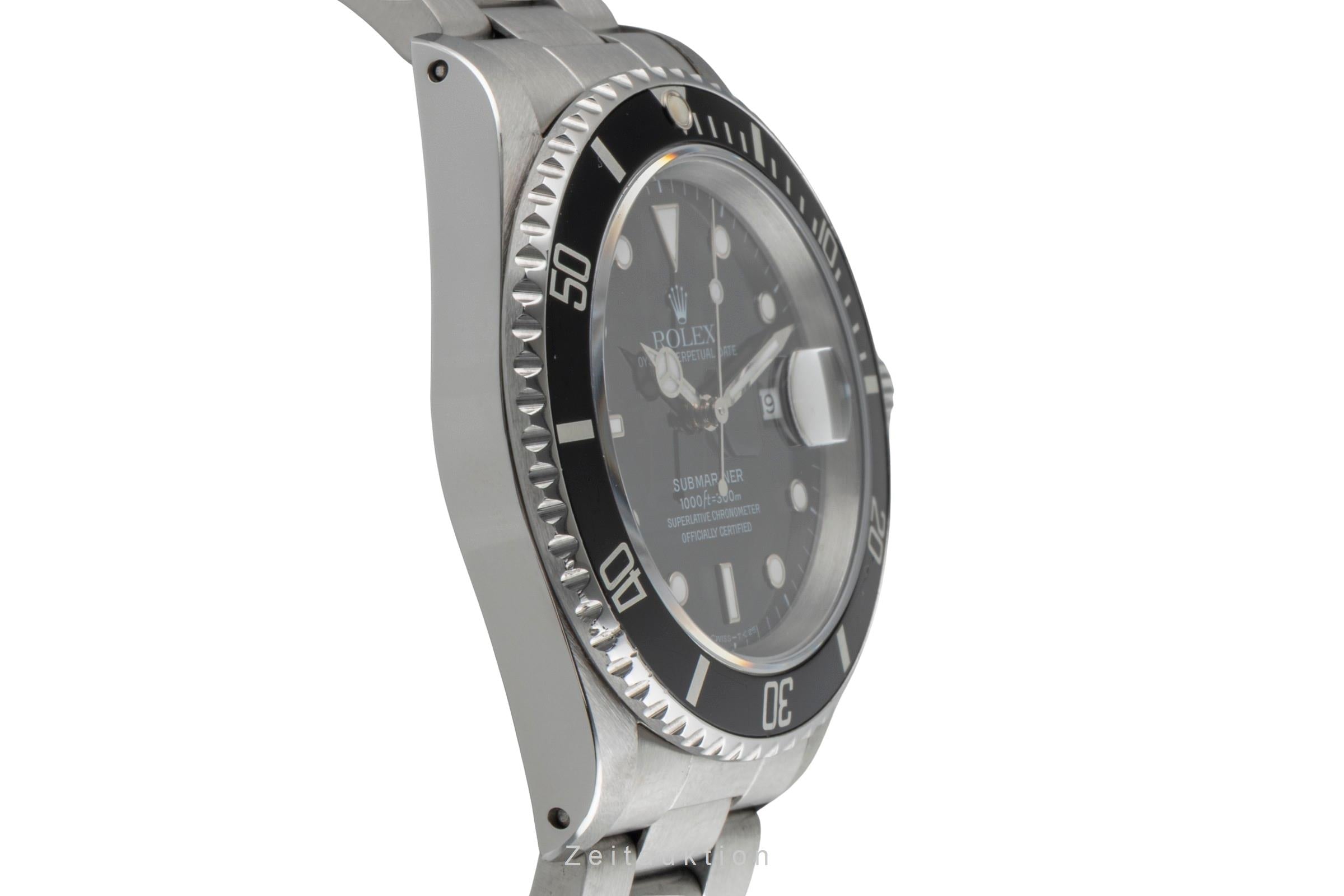 Rolex Submariner steel automatic men's watch 16610  [2601209]