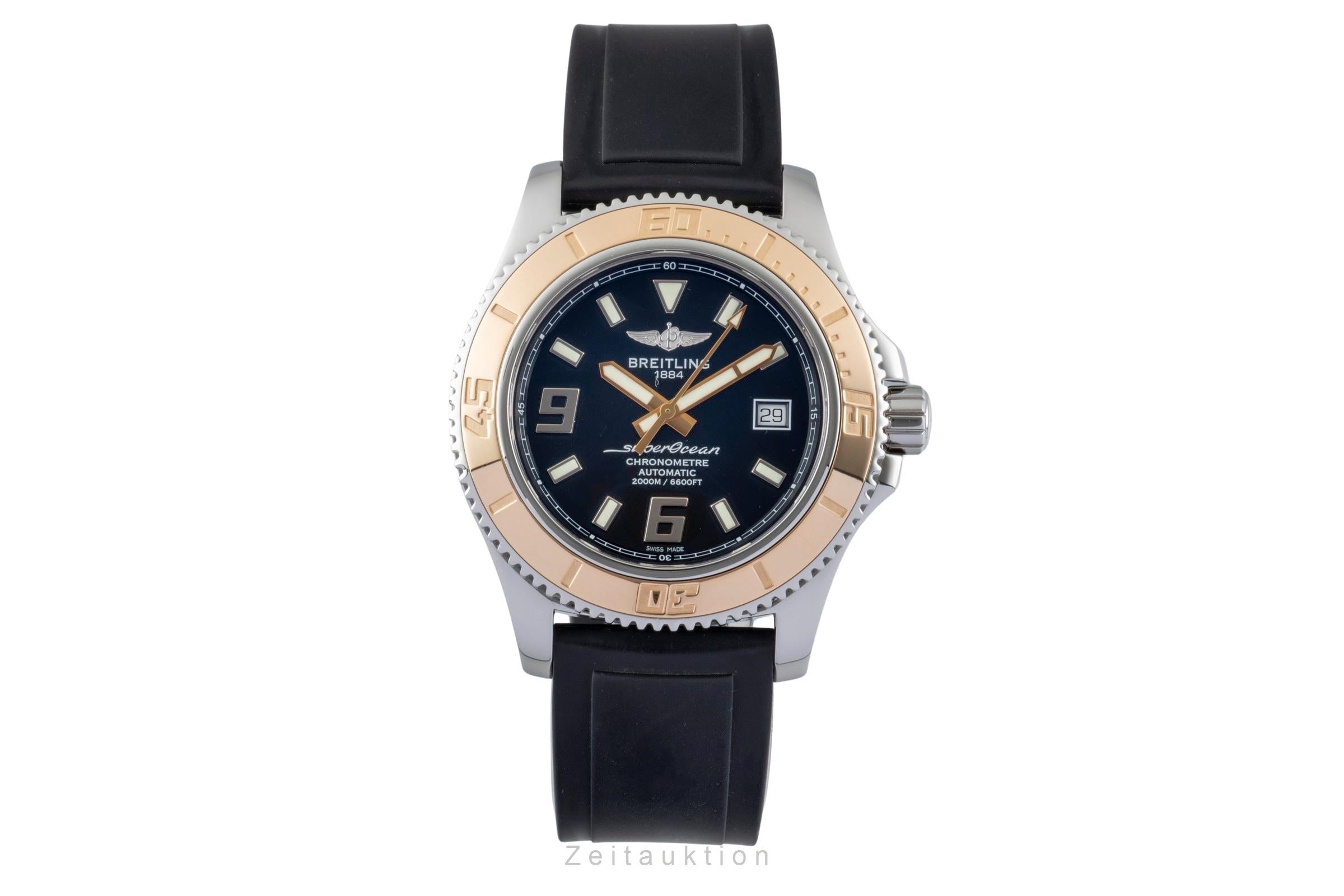 Breitling Superocean acier / or  automatique montre pour hommes C1739112/BA77  [2601211]