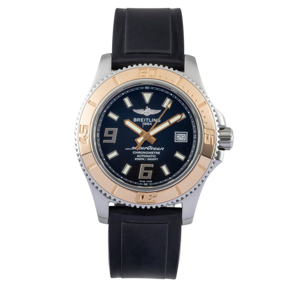 Breitling Superocean acier / or  automatique montre pour hommes C1739112/BA77  [2601211]