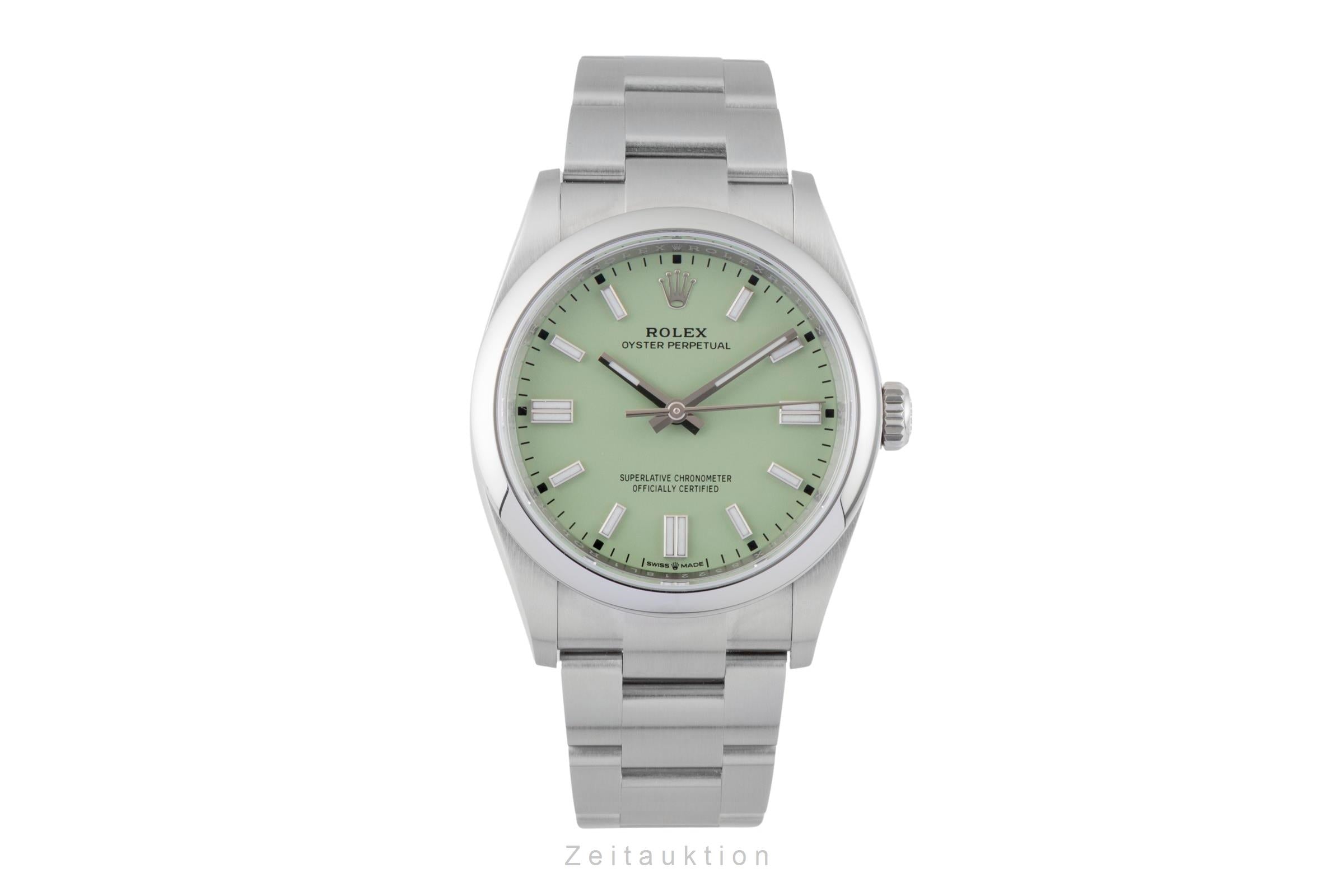 Rolex Oyster Perpetual acier automatique montre pour hommes 126000  [2601212]