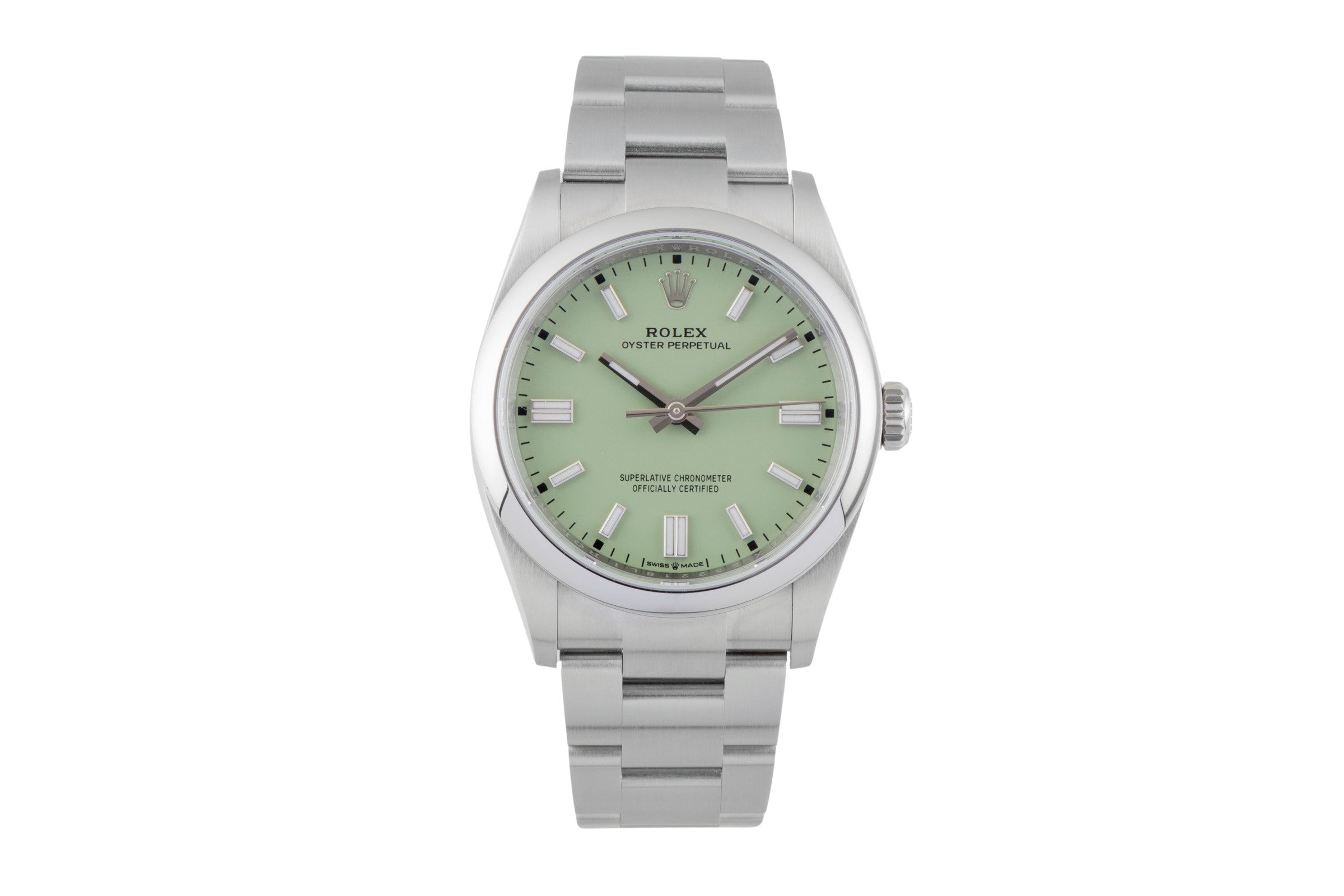 Rolex Oyster Perpetual acier automatique montre pour hommes 126000  [2601212]