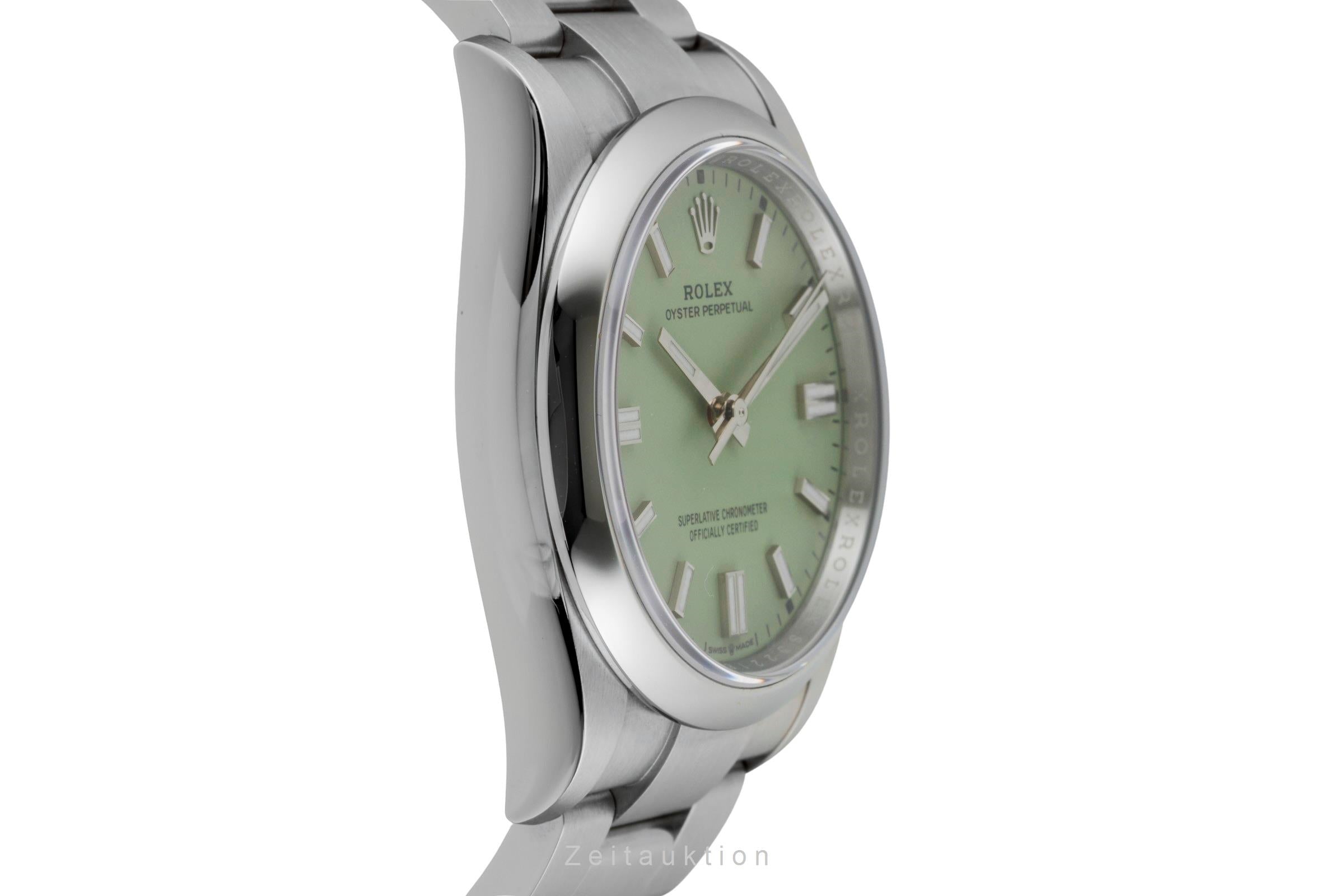 Rolex Oyster Perpetual acier automatique montre pour hommes 126000  [2601212]