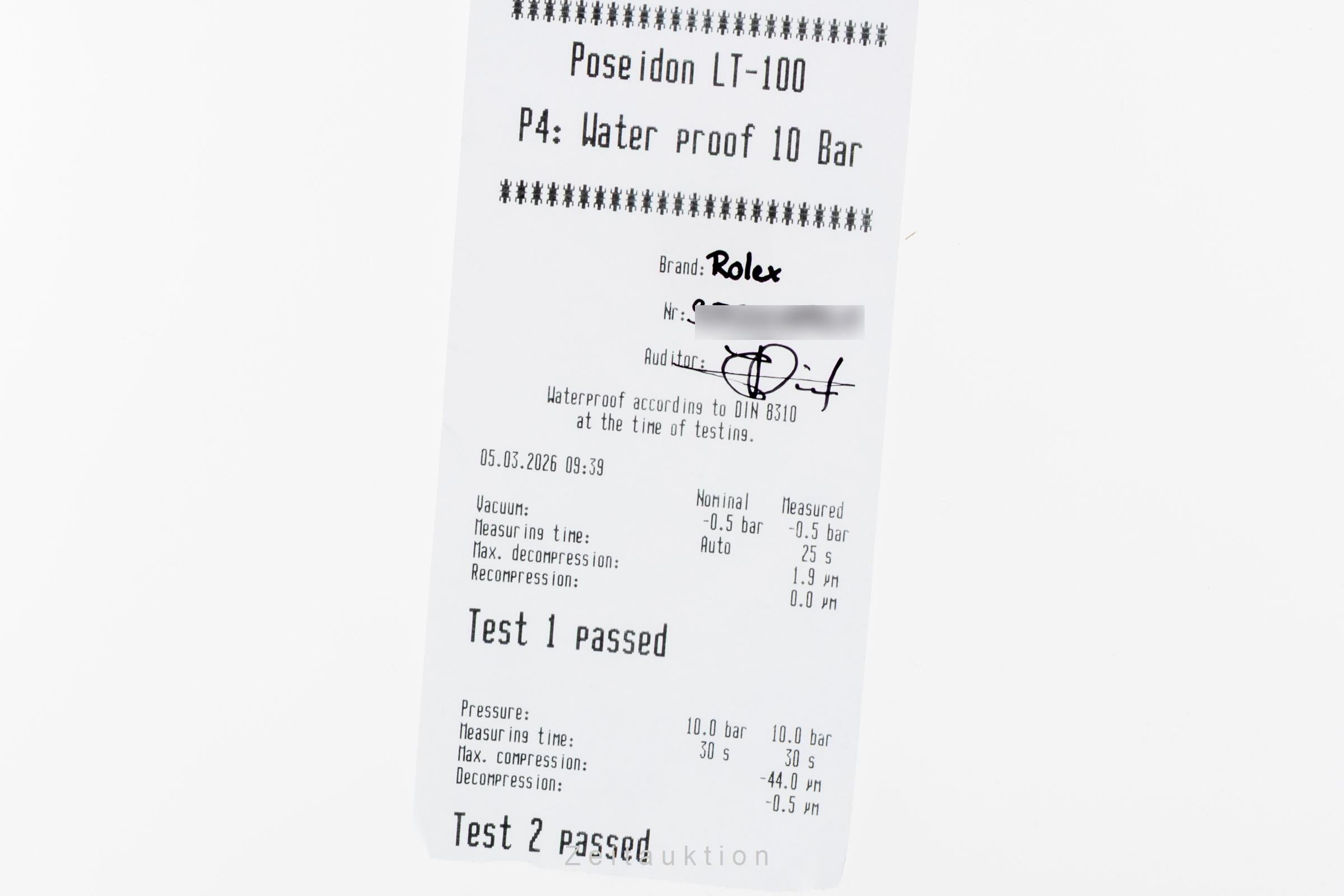 Rolex Oyster Perpetual acier automatique montre pour hommes 126000  [2601212]