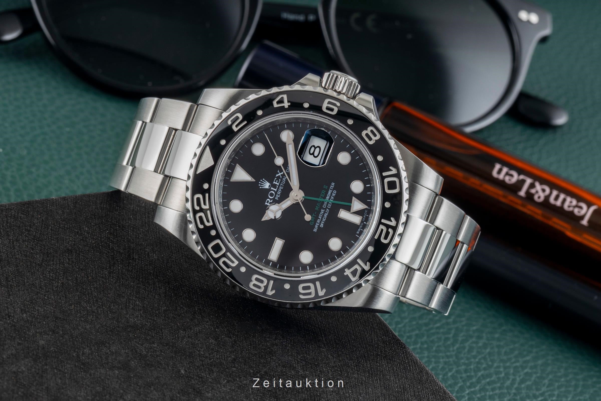Rolex GMT-Master II steel automatic men's watch 116710LN  [2601214]