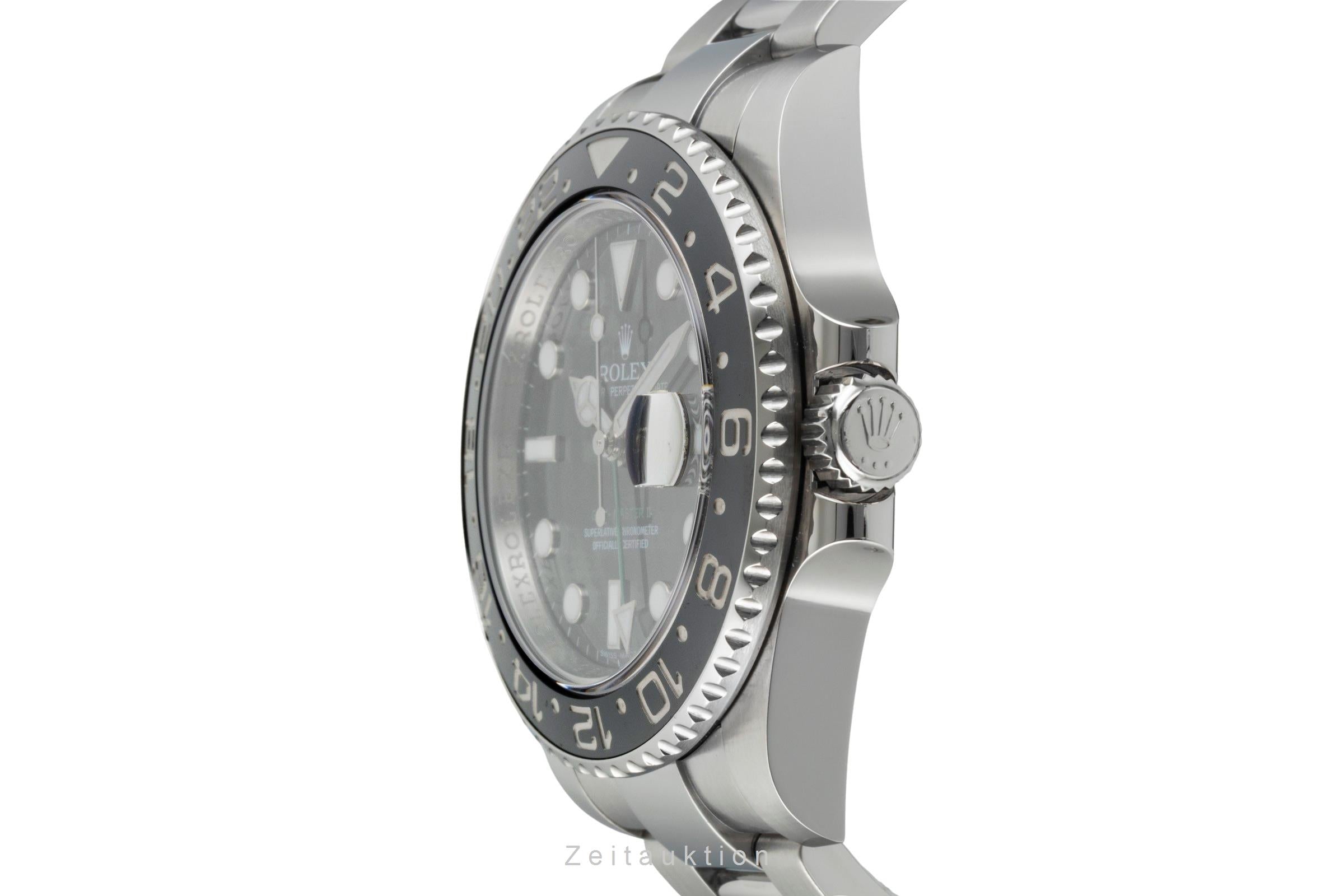 Rolex GMT-Master II steel automatic men's watch 116710LN  [2601214]